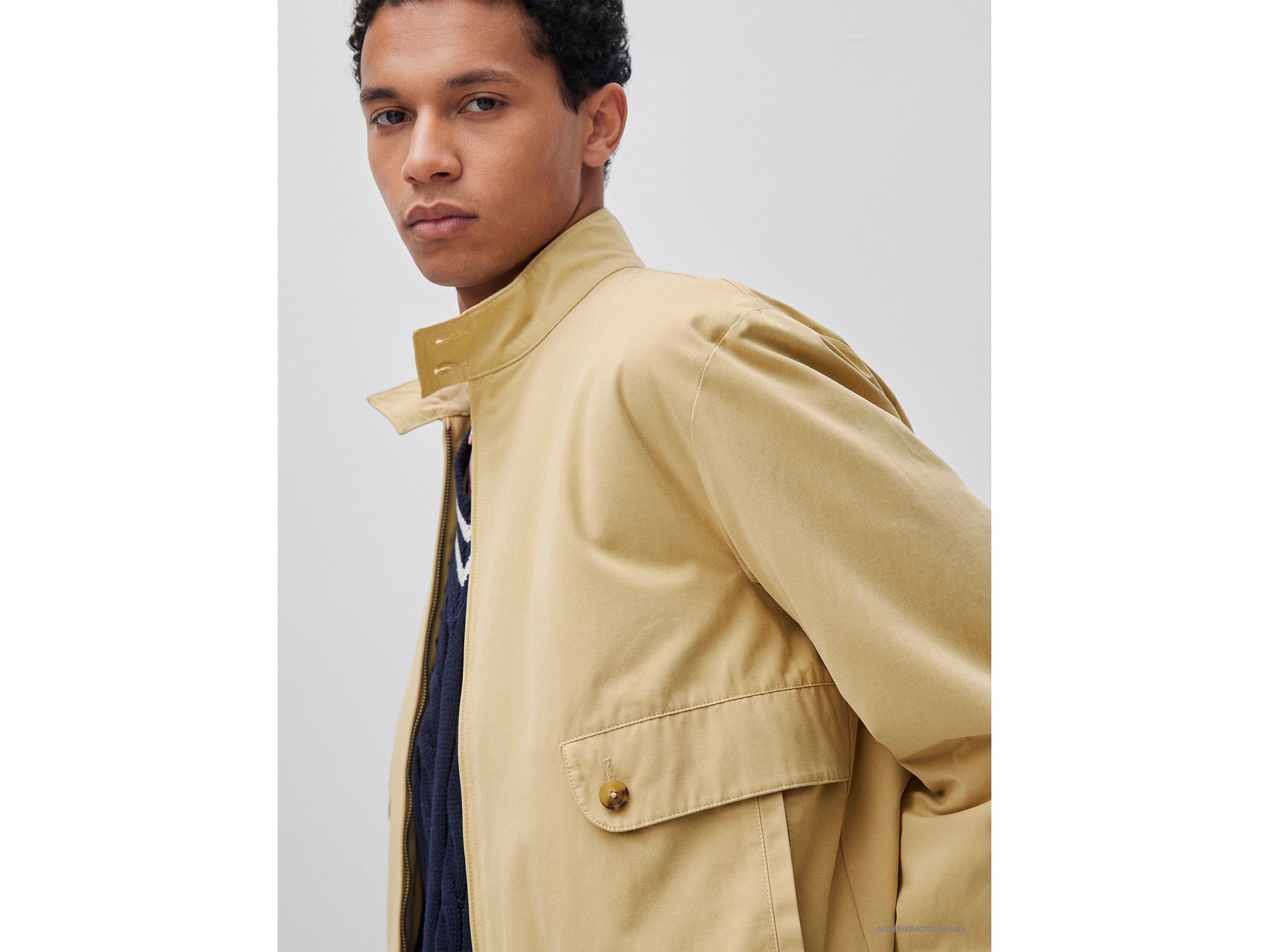 United Colors of Benetton Giacca imbottita fodera paisley M
