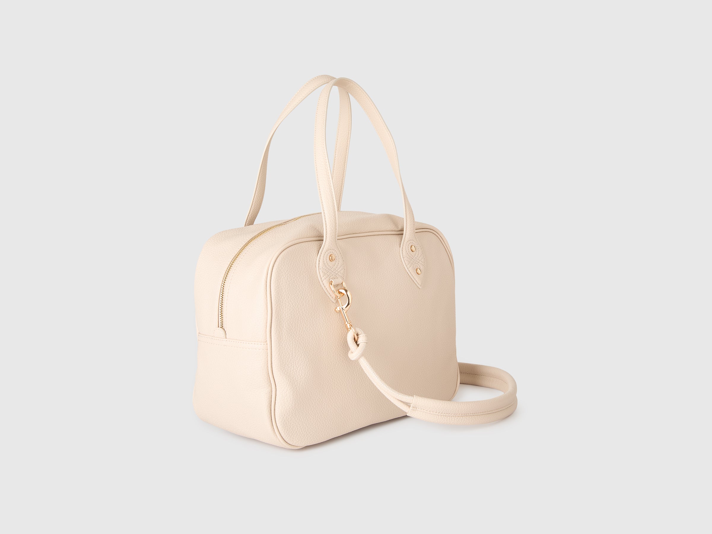 United Colors of Benetton Bowling Bag borsa OS tessuto spalmato