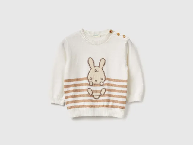 United Colors of Benetton Sweaters Maglione lana coniglio 68