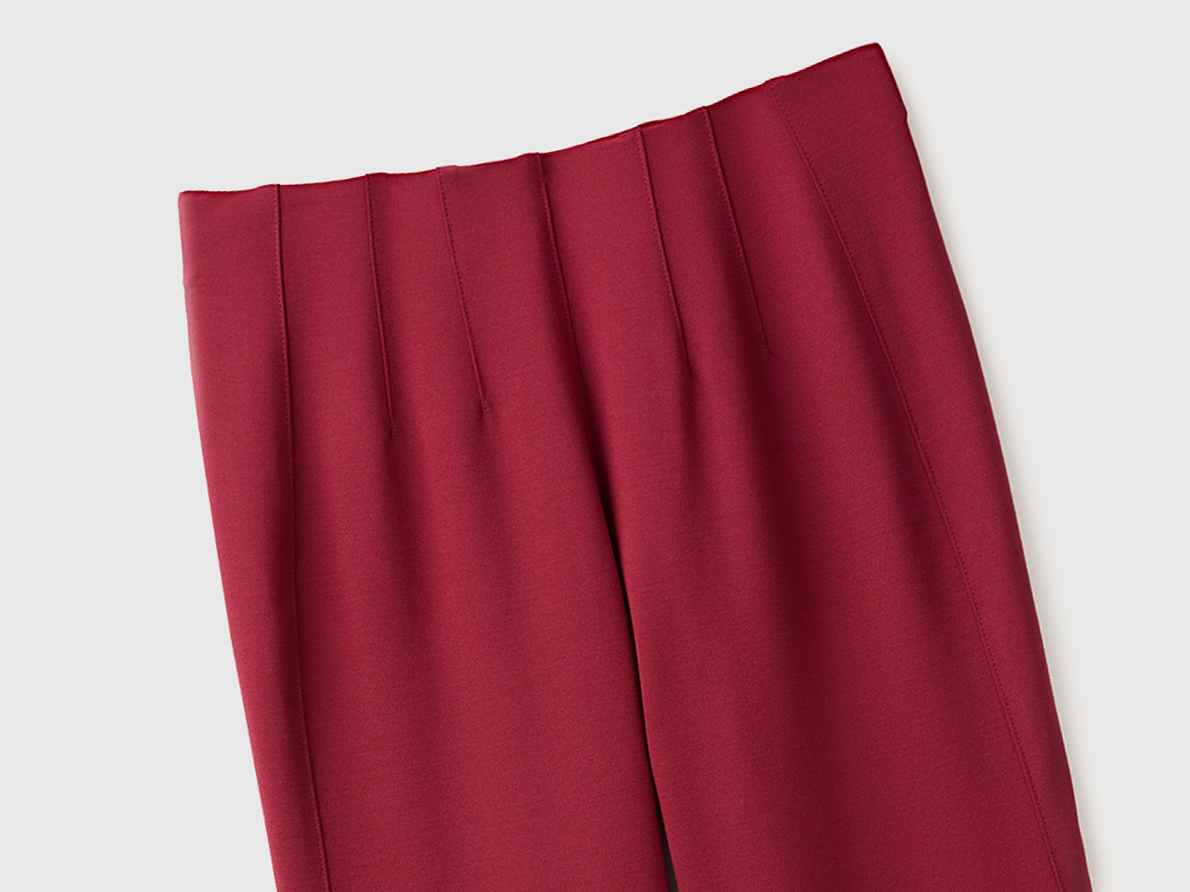 United Colors of Benetton Elegant flared pantalone S viscosa svasato
