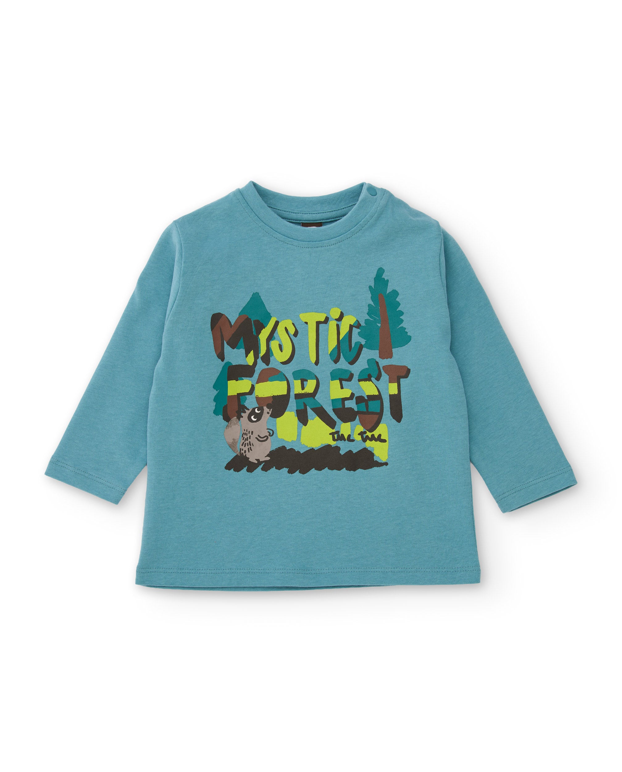 TucTuc Magliette maglia bambino blu maniche lunghe cotone