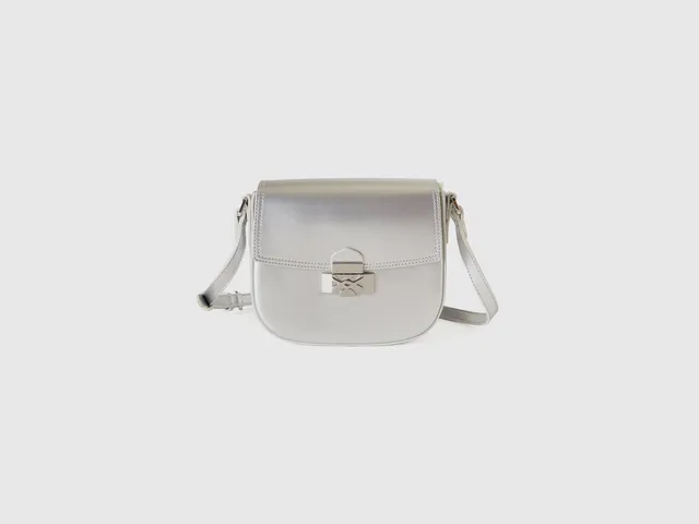 United Colors of Benetton Borsa Tracolla Piccola Vernice Taglia Unica