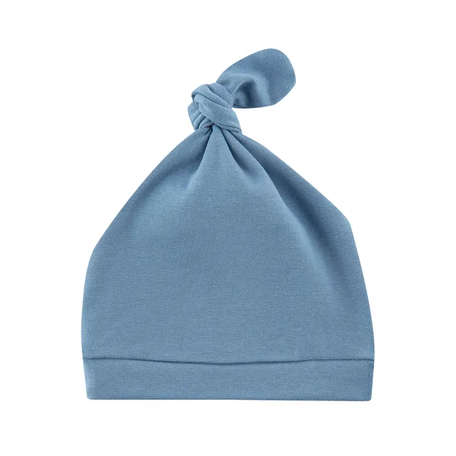 Woolly Organic Cappello nodo costina cotone bio