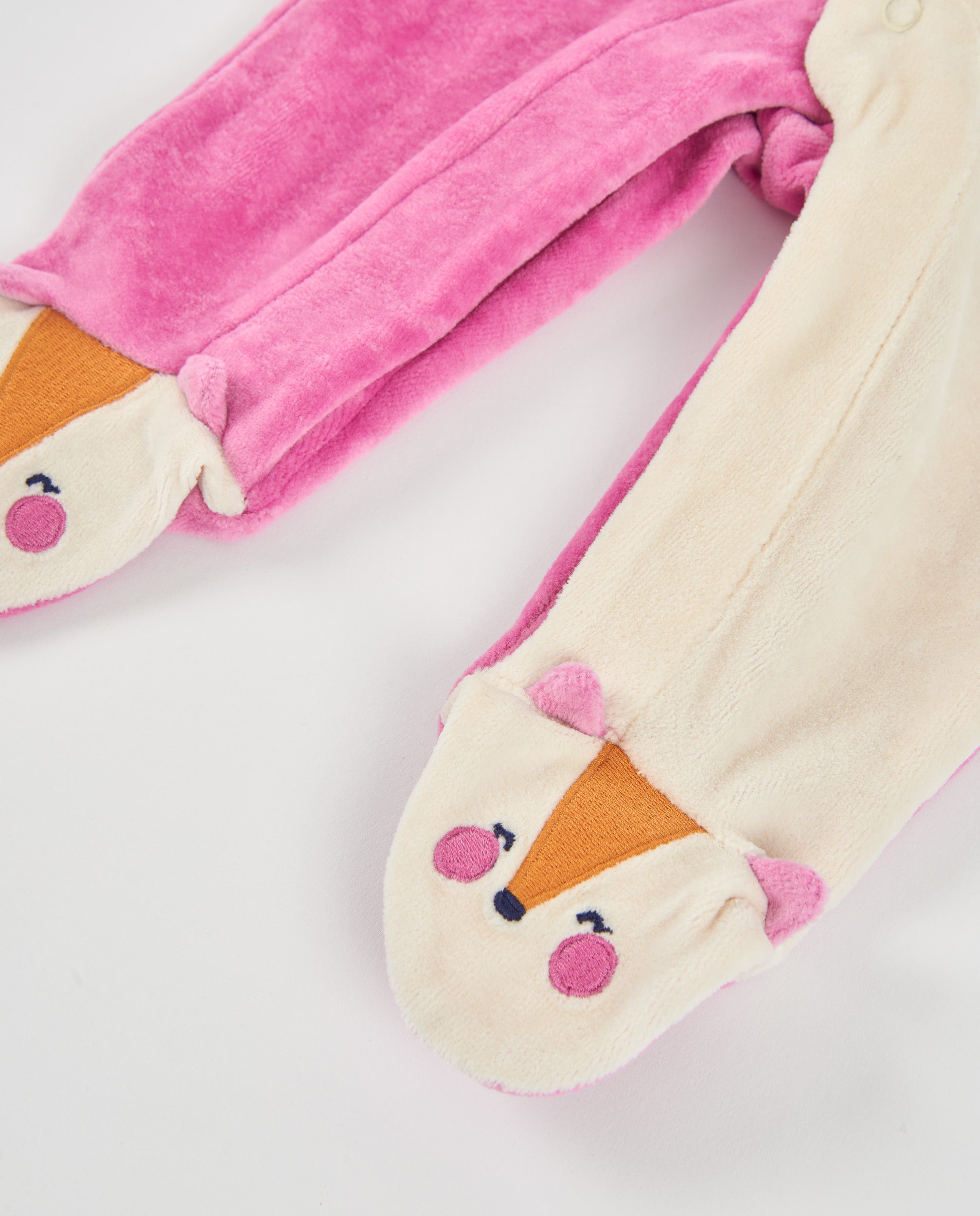 TucTuc Tutine Tutina neonata rosa animalier calda