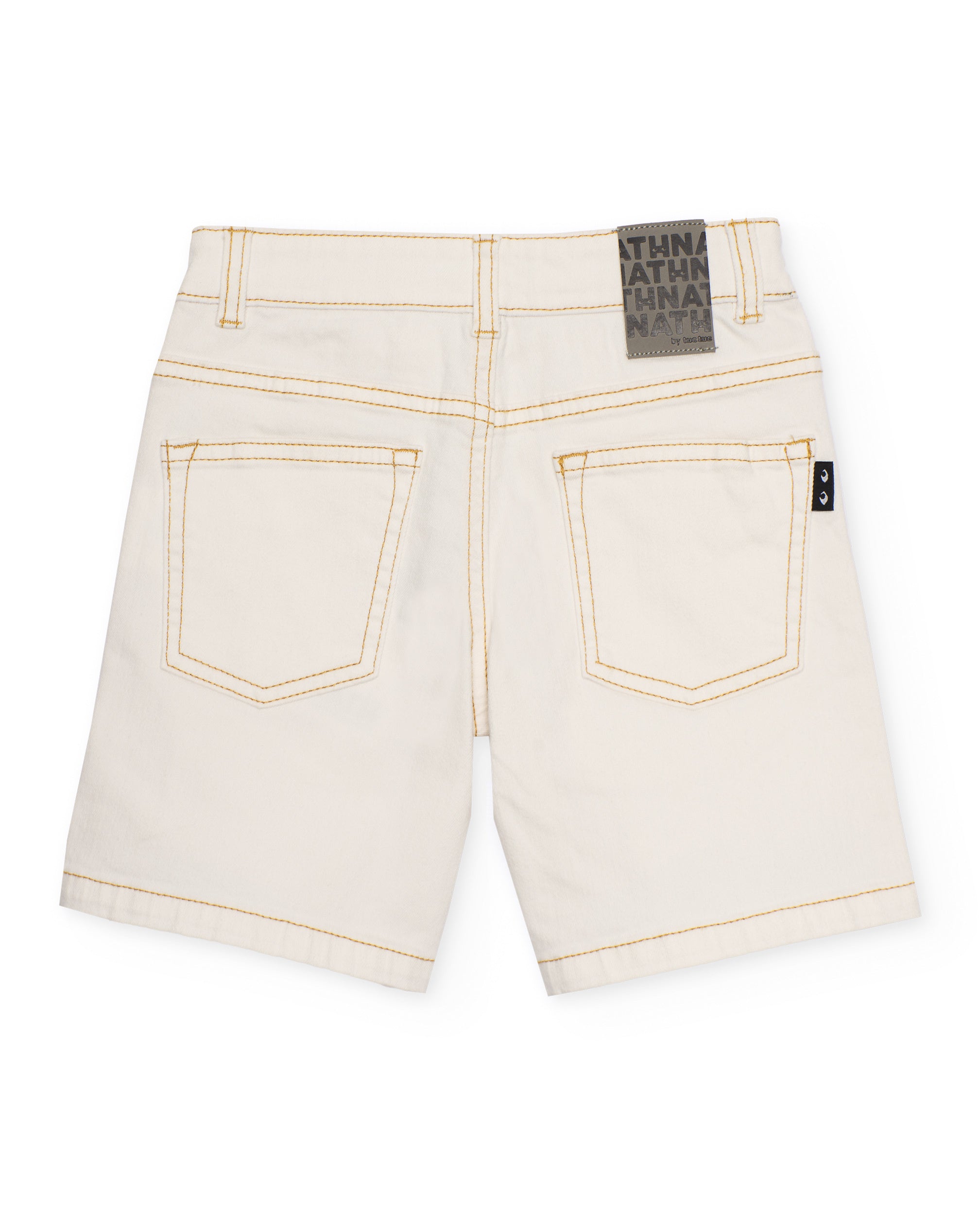 TucTuc Bermuda Bermuda bambino bianco tasche uso quotidiano