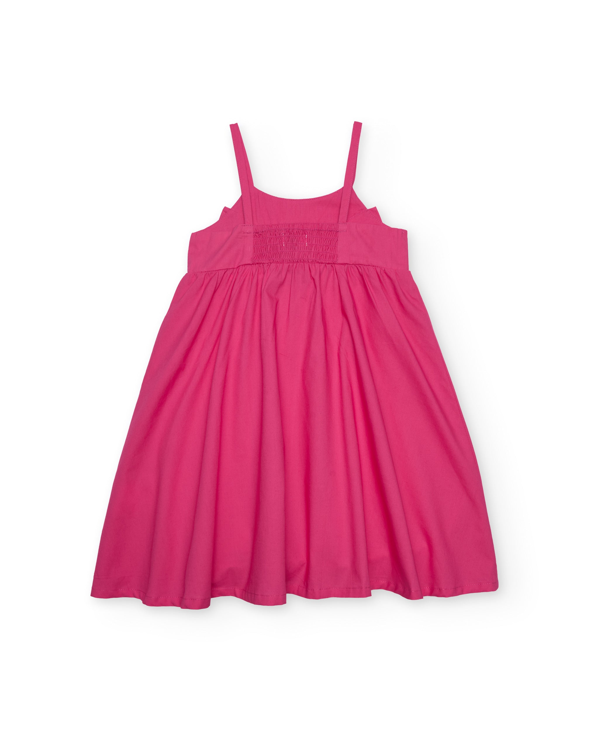 TucTuc Vestiti abito bambina fucsia fiocco