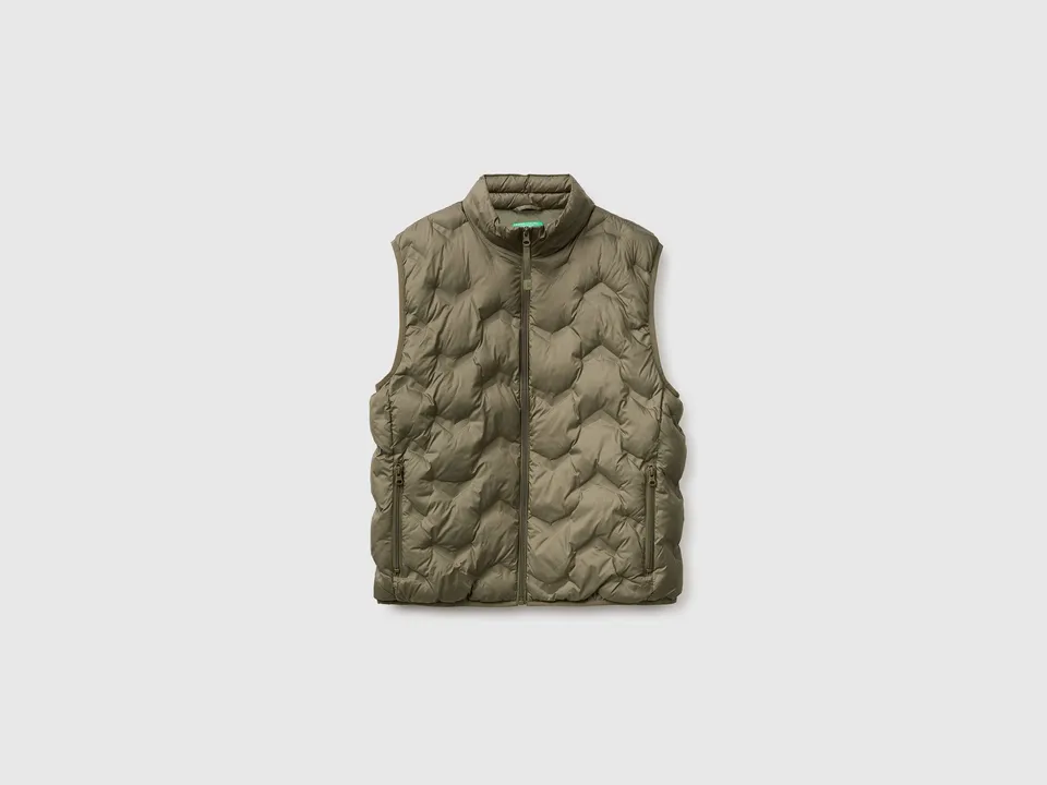 United Colors of Benetton Gilet Trapuntato Rain Defender M