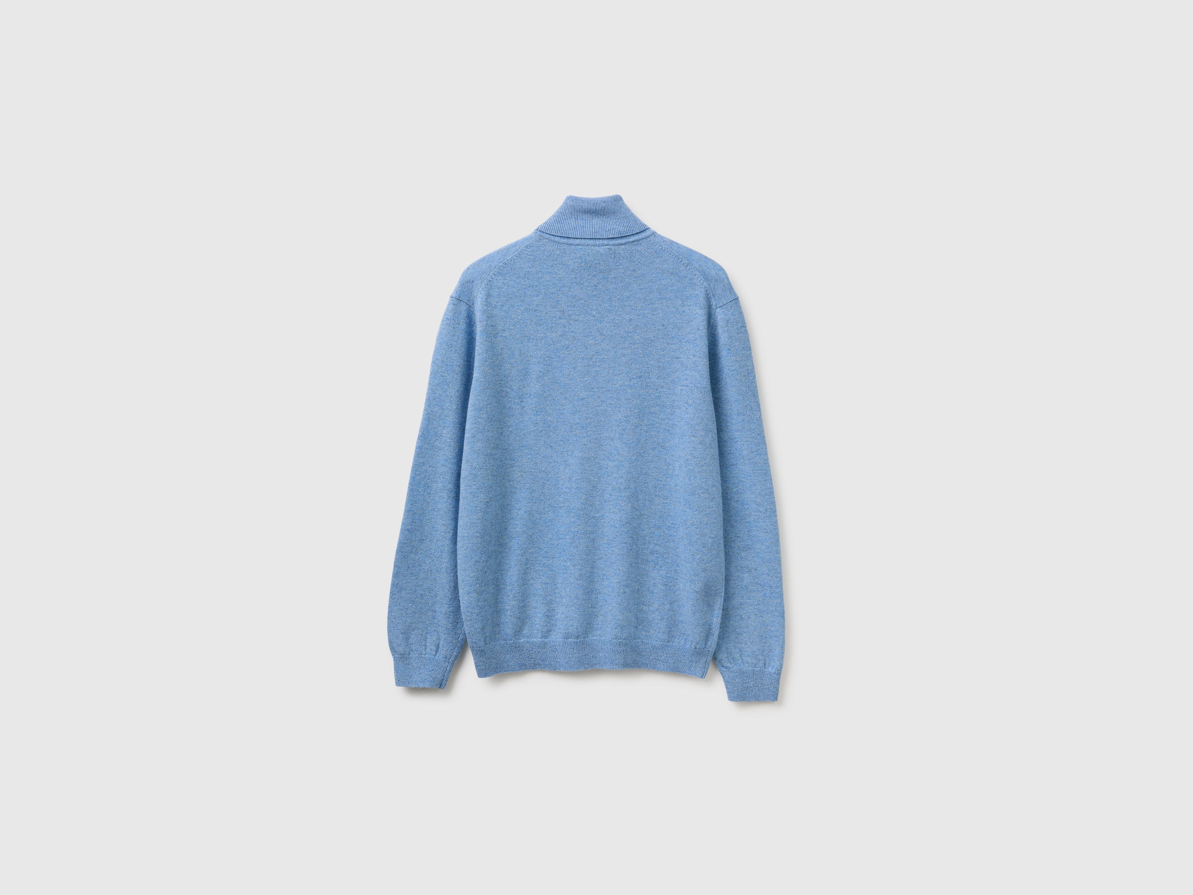 United Colors of Benetton dolcevita lana merino azzurra
