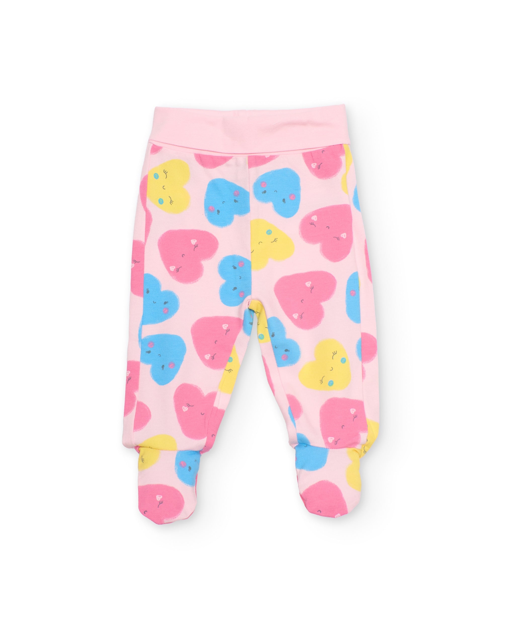 TucTuc Completi completo neonata bianco cuori gelato 0-1 mesi