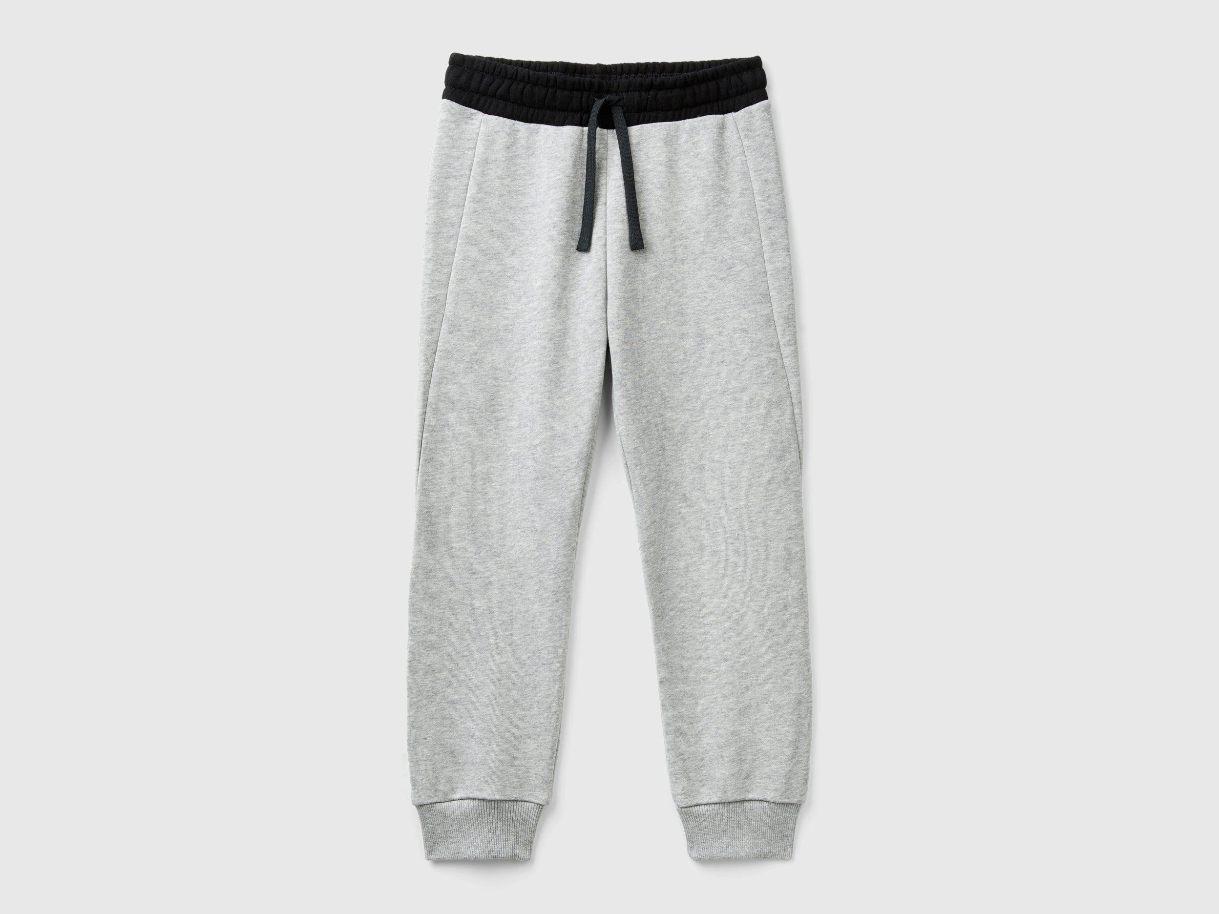 United Colors of Benetton joggers cotone coulisse tasca logo L