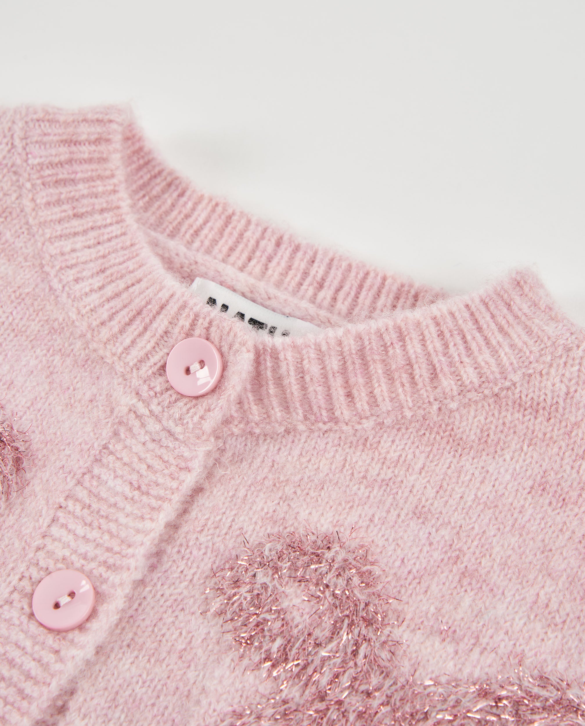 TucTuc Maglioni giacca tricot rosa fiocchi 4A-16A