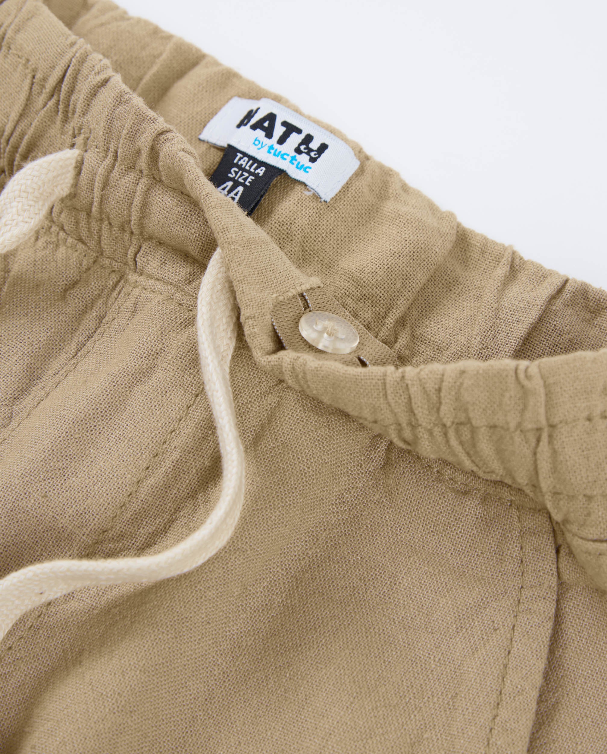 TucTuc Bermuda bermuda bambino beige vita elastica