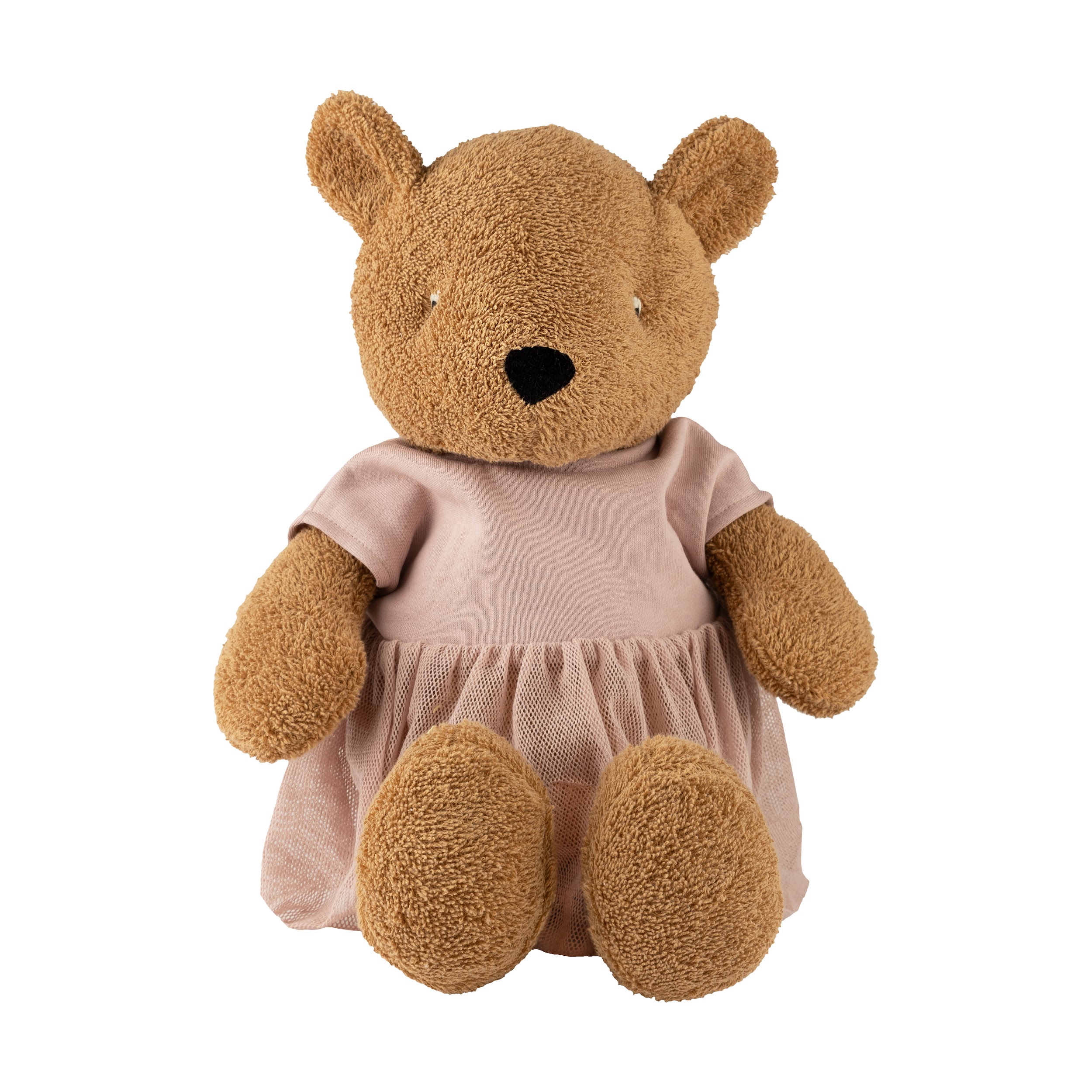 Woolly Organic Soft Toy Tutu orsetto peluche cotone 53 cm