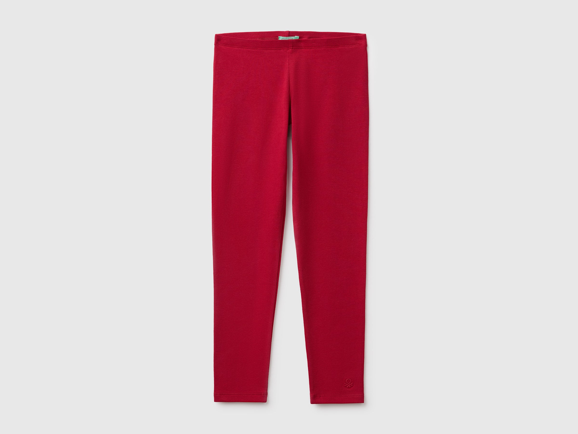 United Colors of Benetton Leggings Cotone Elasticizzato con Logo