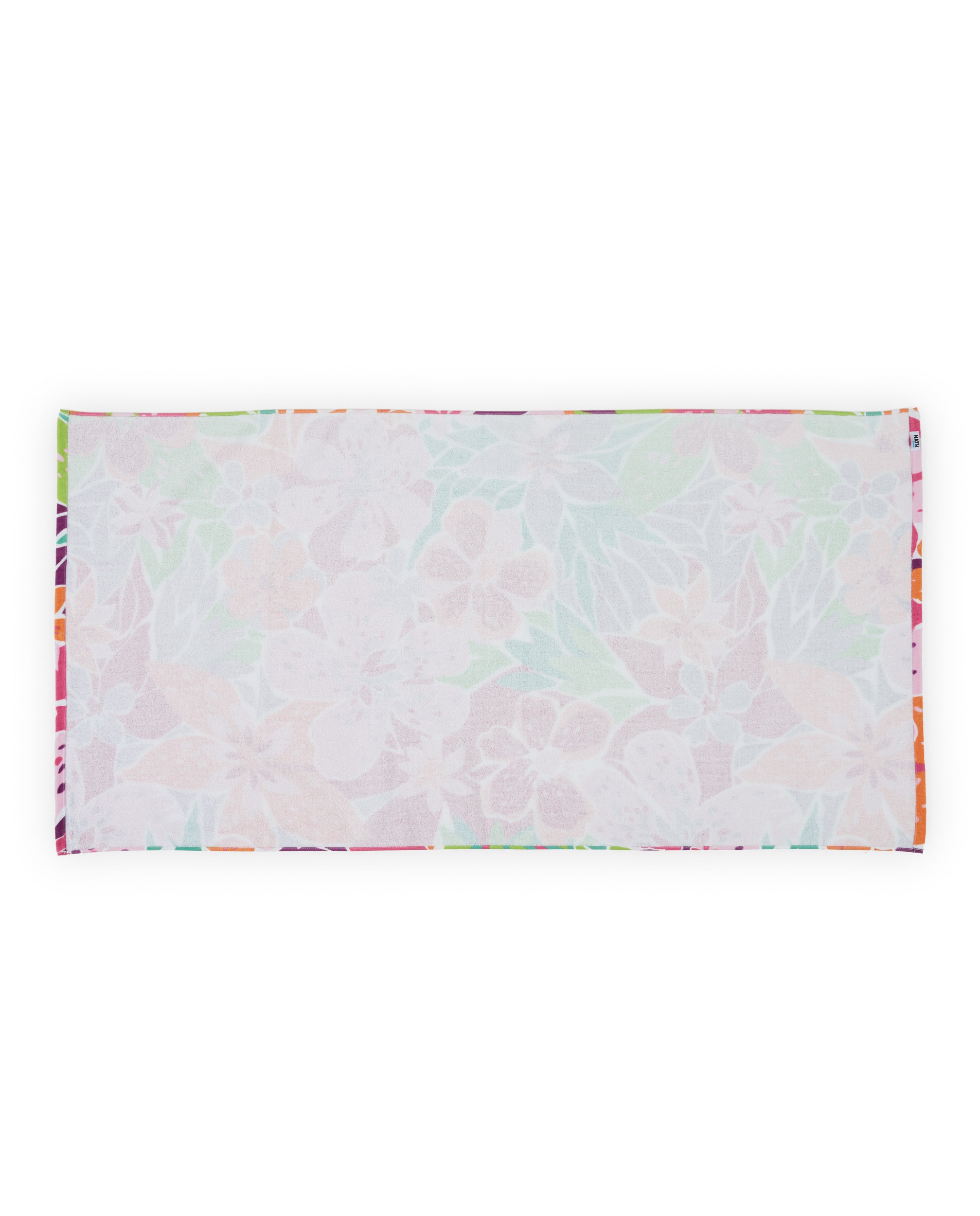 TucTuc Asciugamani Telo Mare Bambina Rosa Fiori