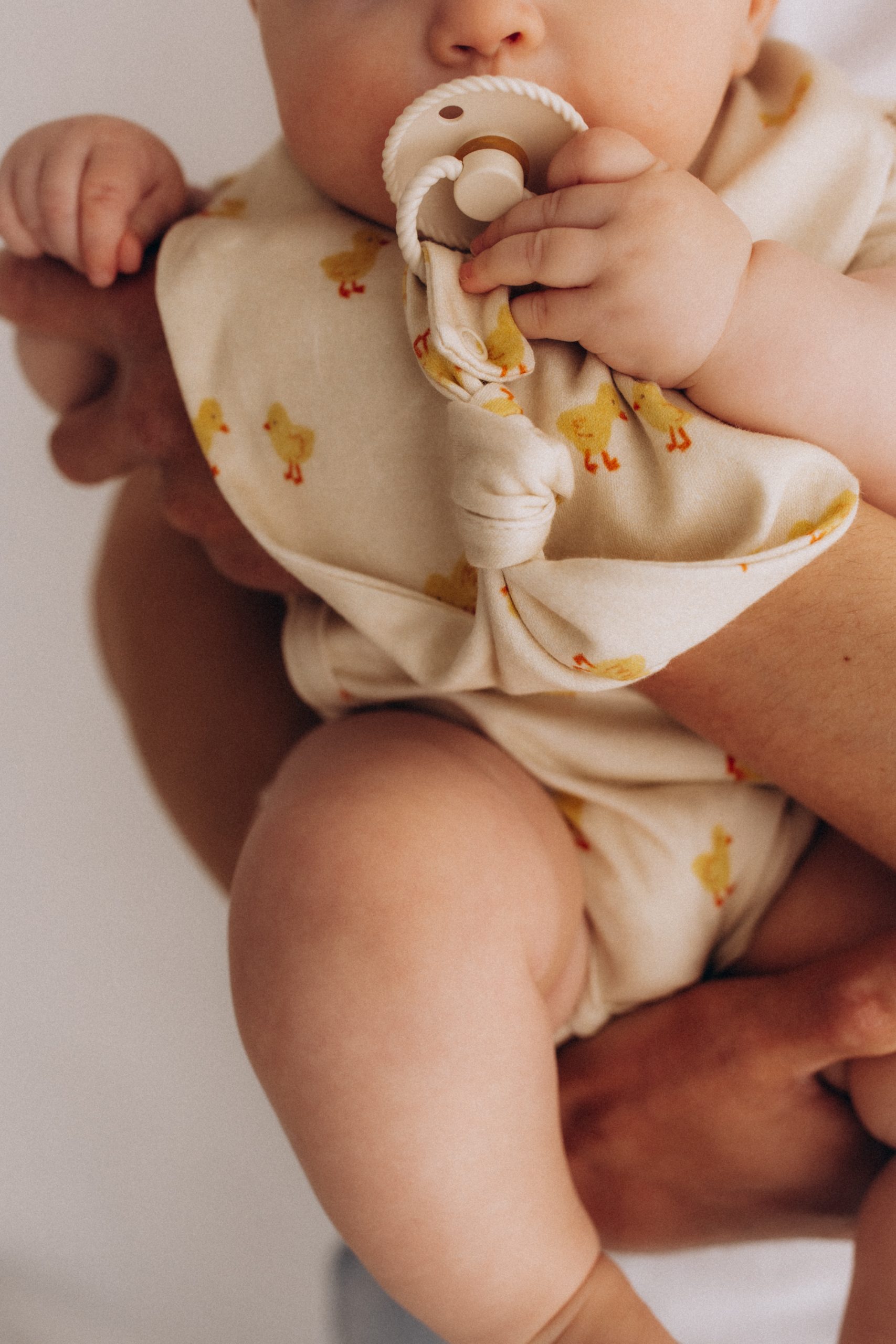 Woolly Organic Bib Clip bavaglino neonato cotone bio