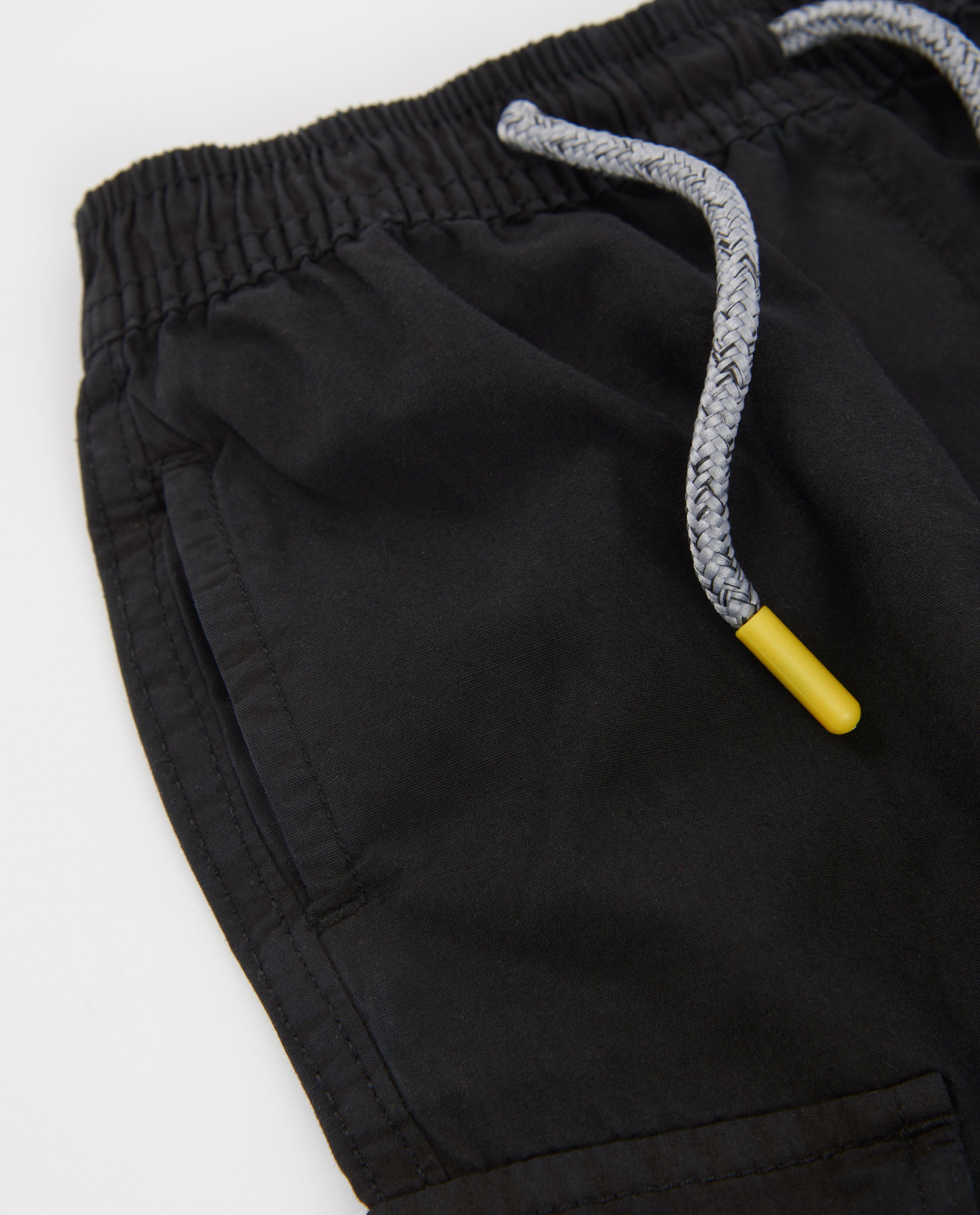 TucTuc Pantaloni cargo bambino nero tasche laterali