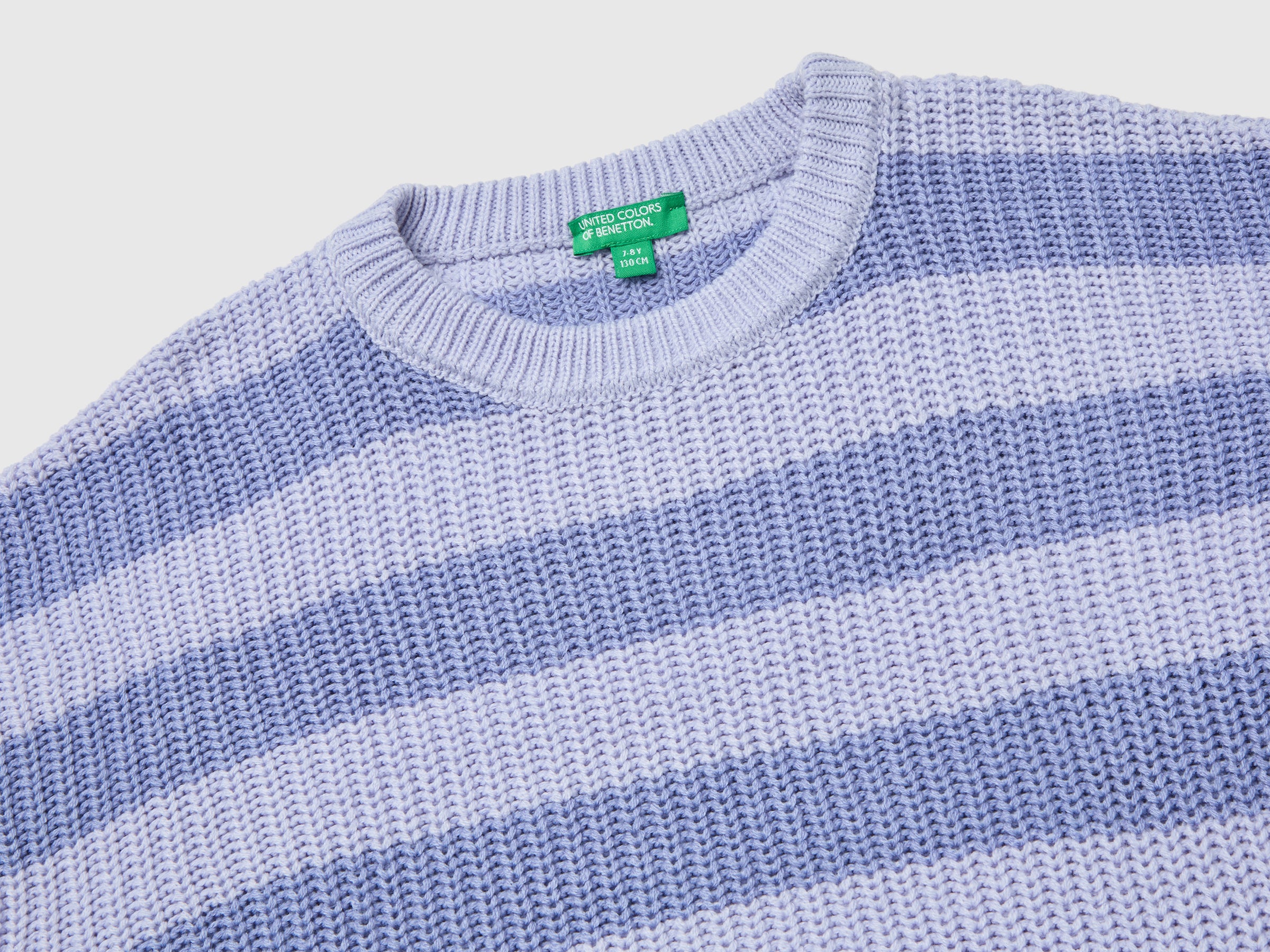 United Colors of Benetton Maglione Rig Dalia Girocollo Bicolore Righe
