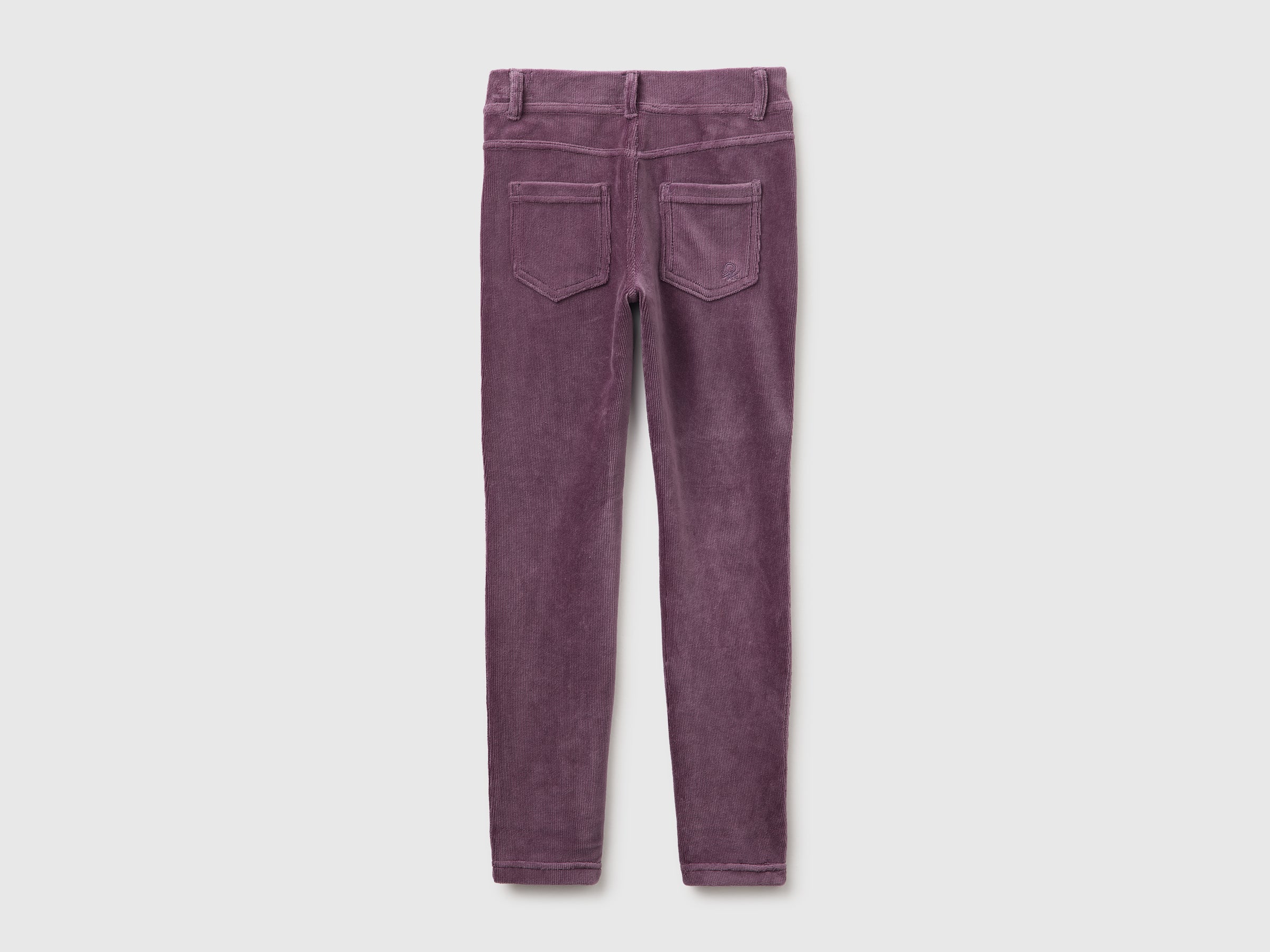 United Colors of Benetton pantaloni skinny ciniglia cotone M