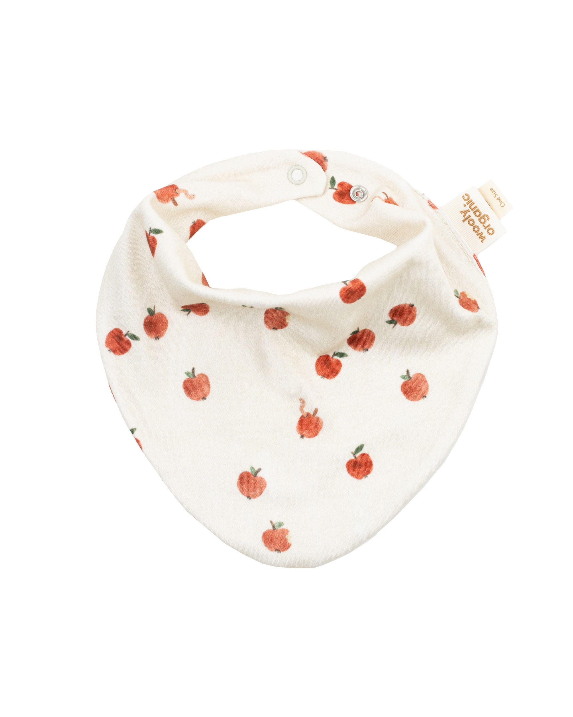 Woolly Organic Bib GOTS bavaglino cotone organico AW26