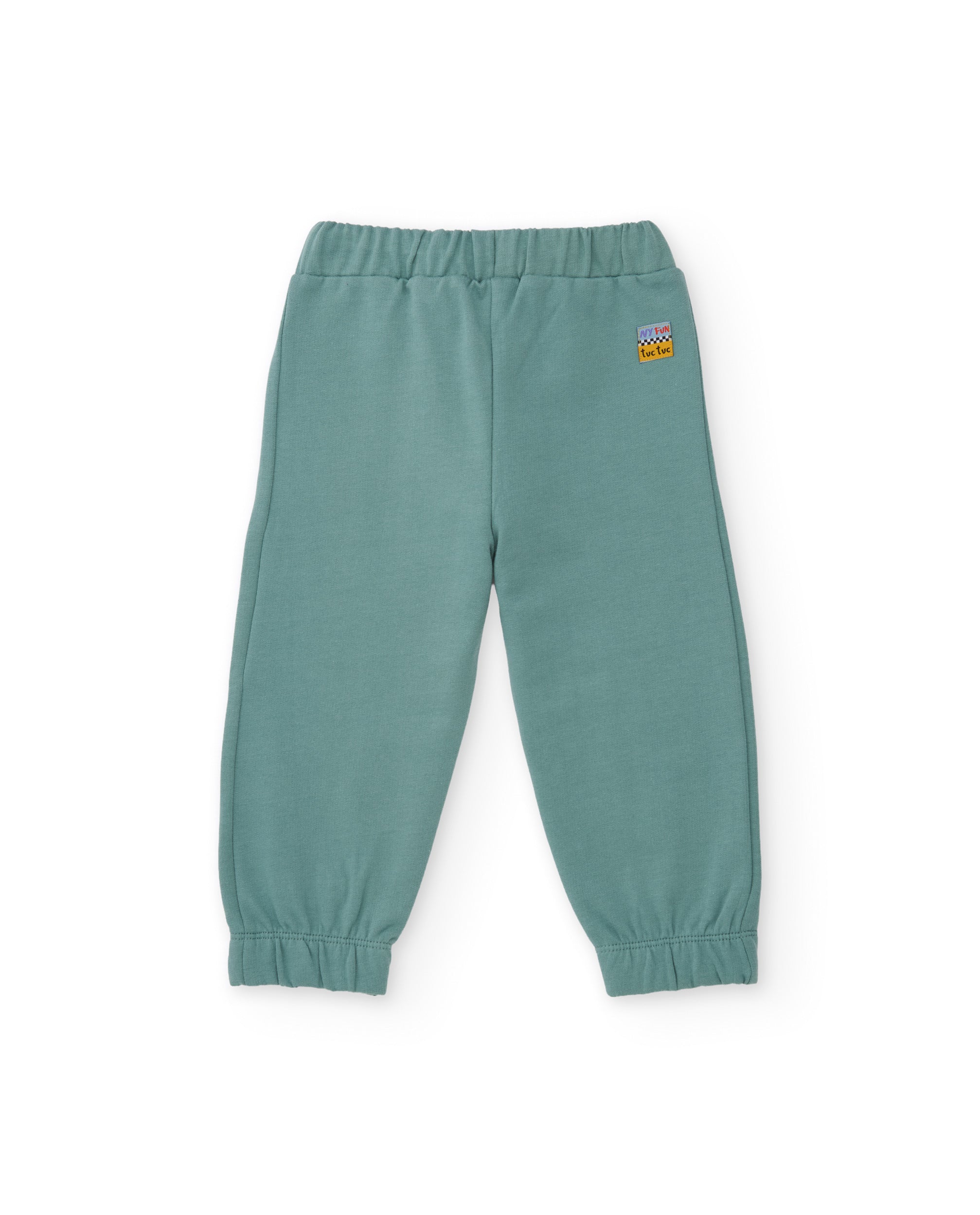 TucTuc Completi Tuta Felpa Verde Acqua Neonato