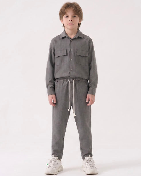 Sottosopra ANB6035 camicia viscosa testa di moro 14 anni