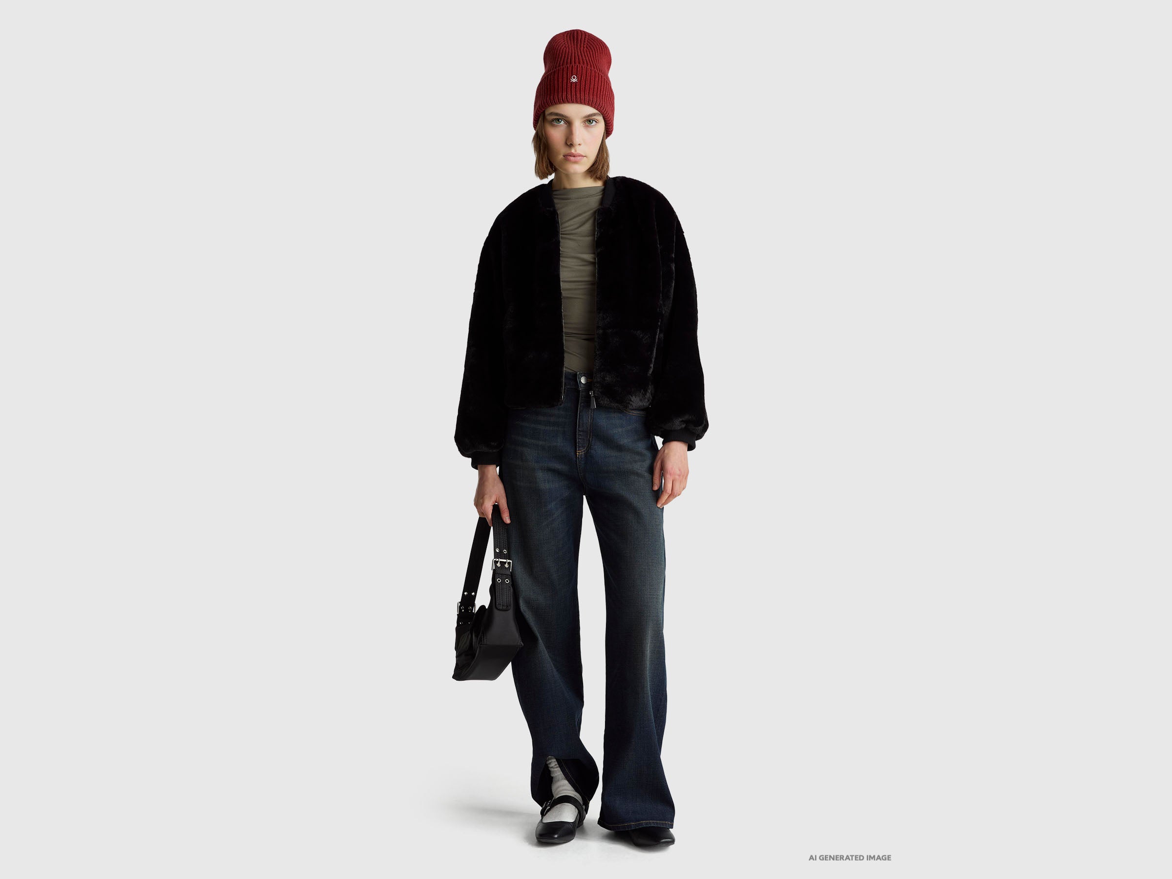 United Colors of Benetton Jackets bomber ecopelliccia S
