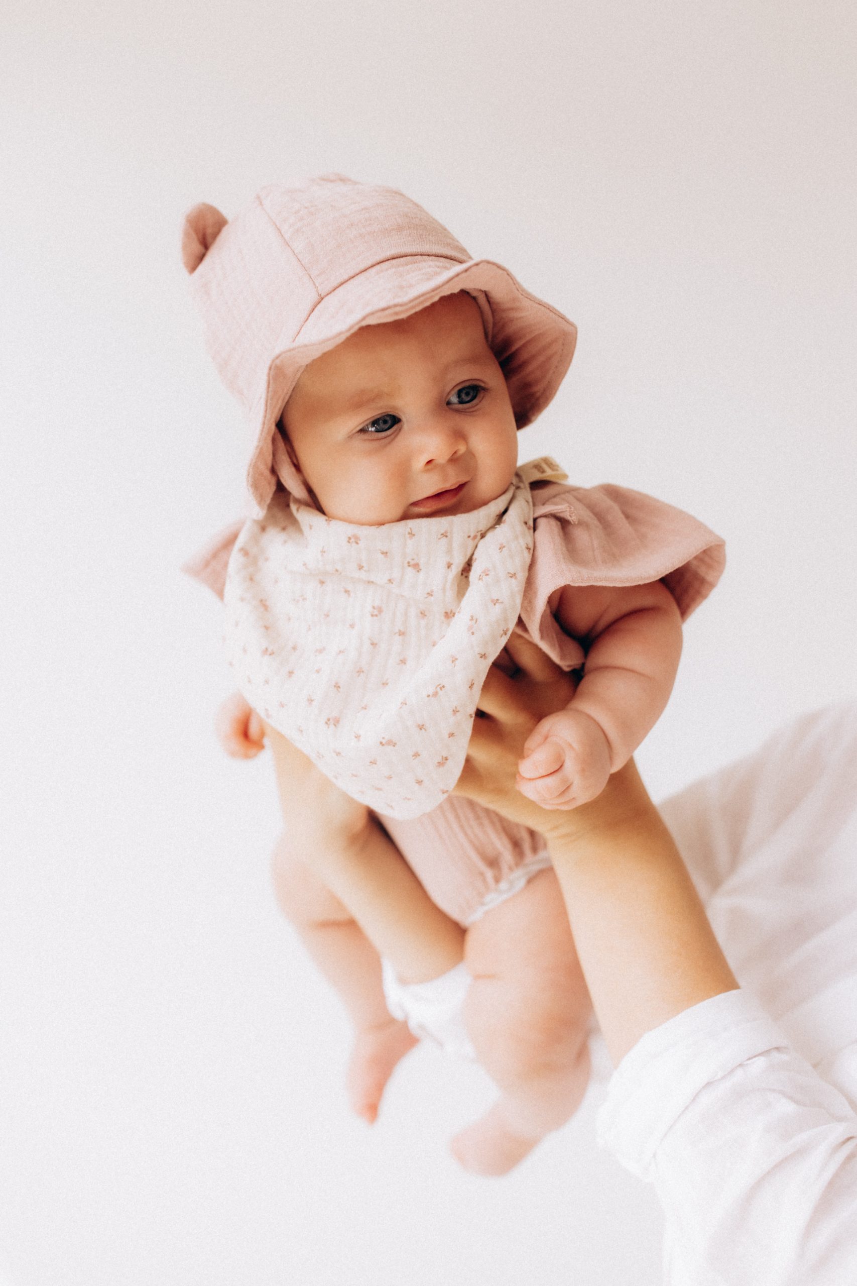 Woolly Organic Baby Bibs Bavaglino mussola cotone bio GOTS leggero