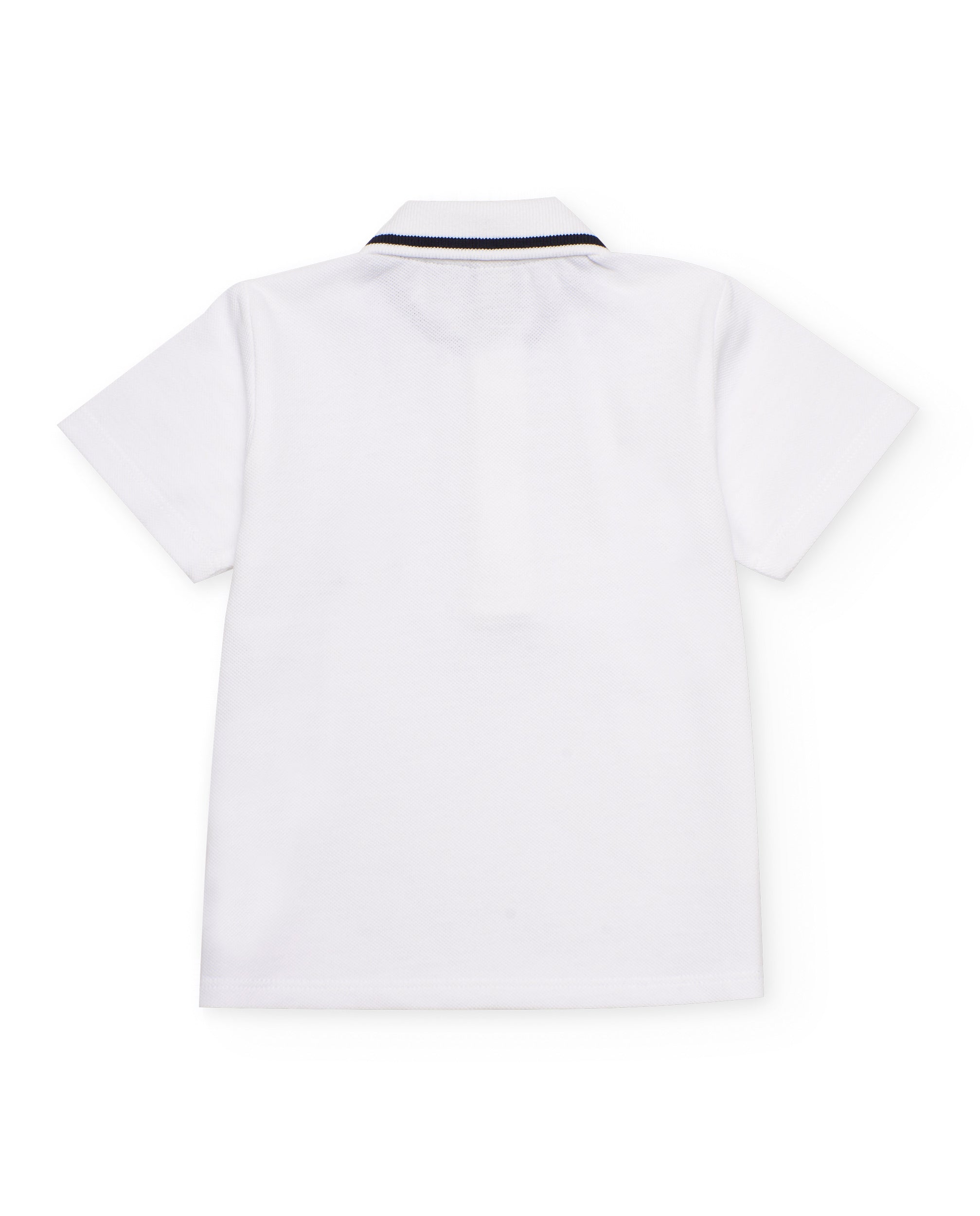 TucTuc Camicette Polo Bambino Bianco Barca 4A