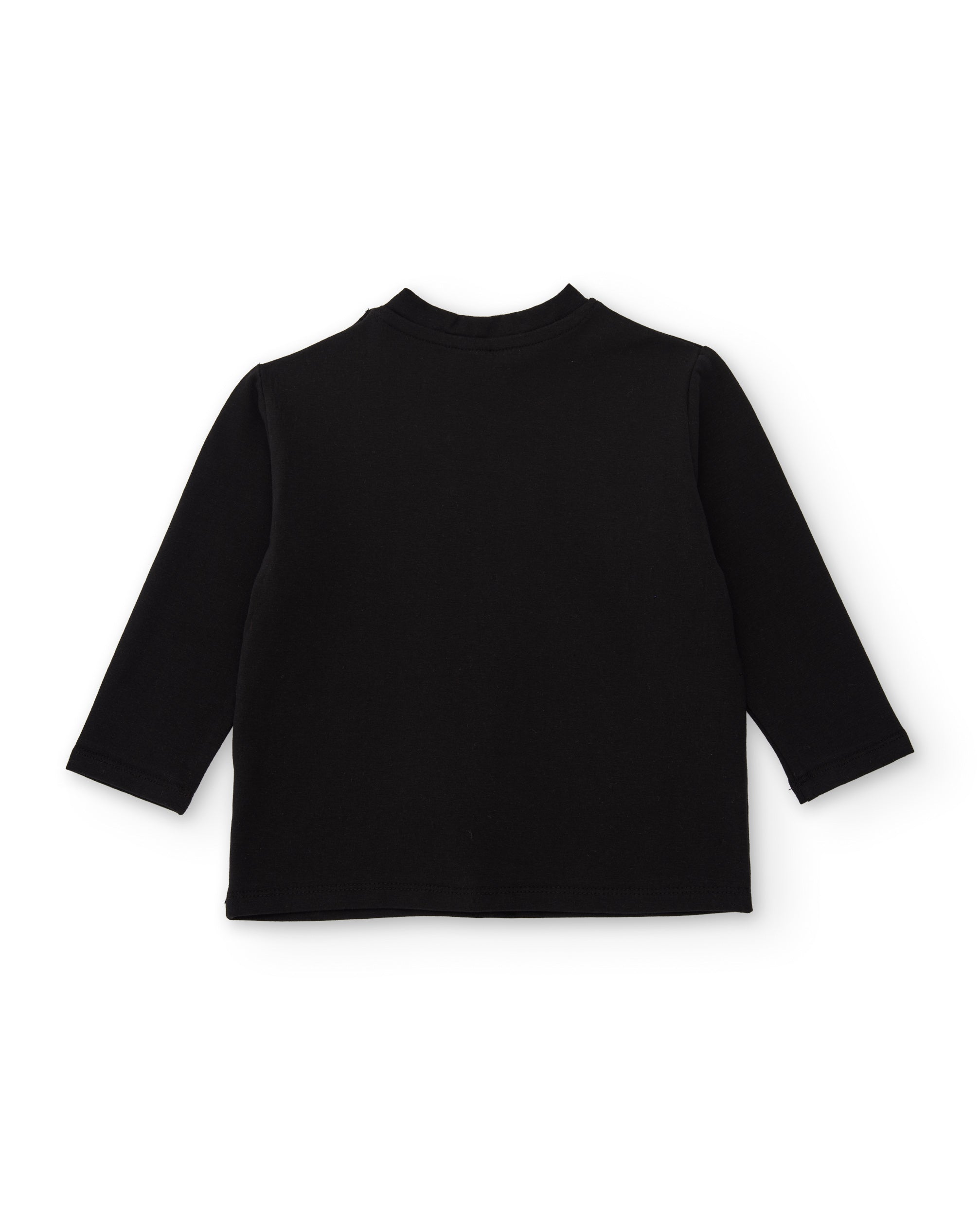 TucTuc Magliette Maglia Tracolla Nera Maniche Lunghe