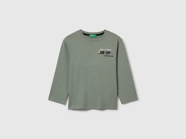 United Colors of Benetton T-shirt mostri cotone bio bimbo