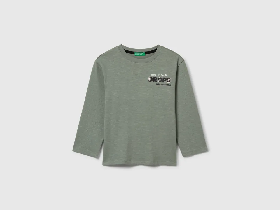 United Colors of Benetton T-shirt mostri cotone bio bimbo