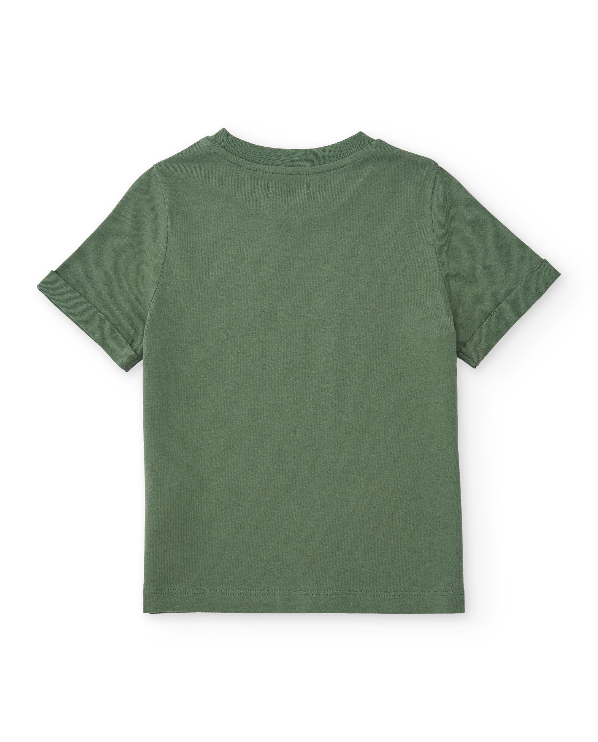 TucTuc Magliette T-shirt bambino verde patch grafici 8 anni