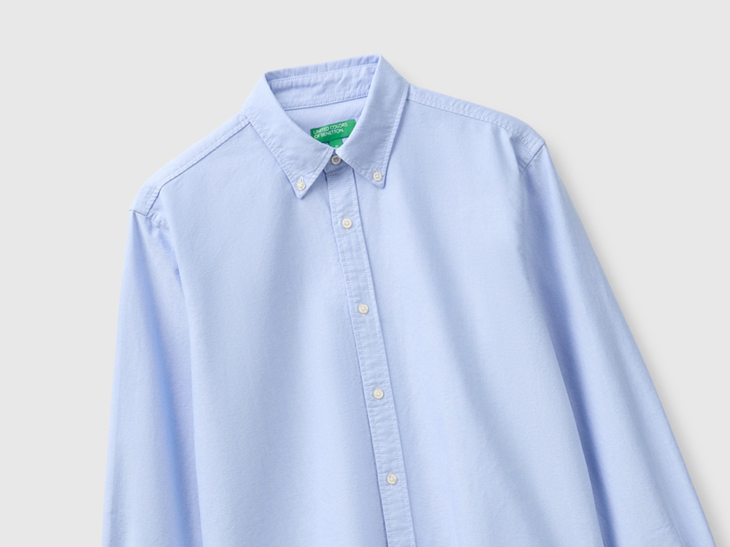 United Colors of Benetton camicia a righe cotone regular fit