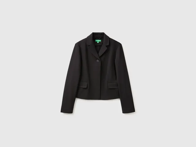 United Colors of Benetton Jackets Giacca cropped viscosa 42