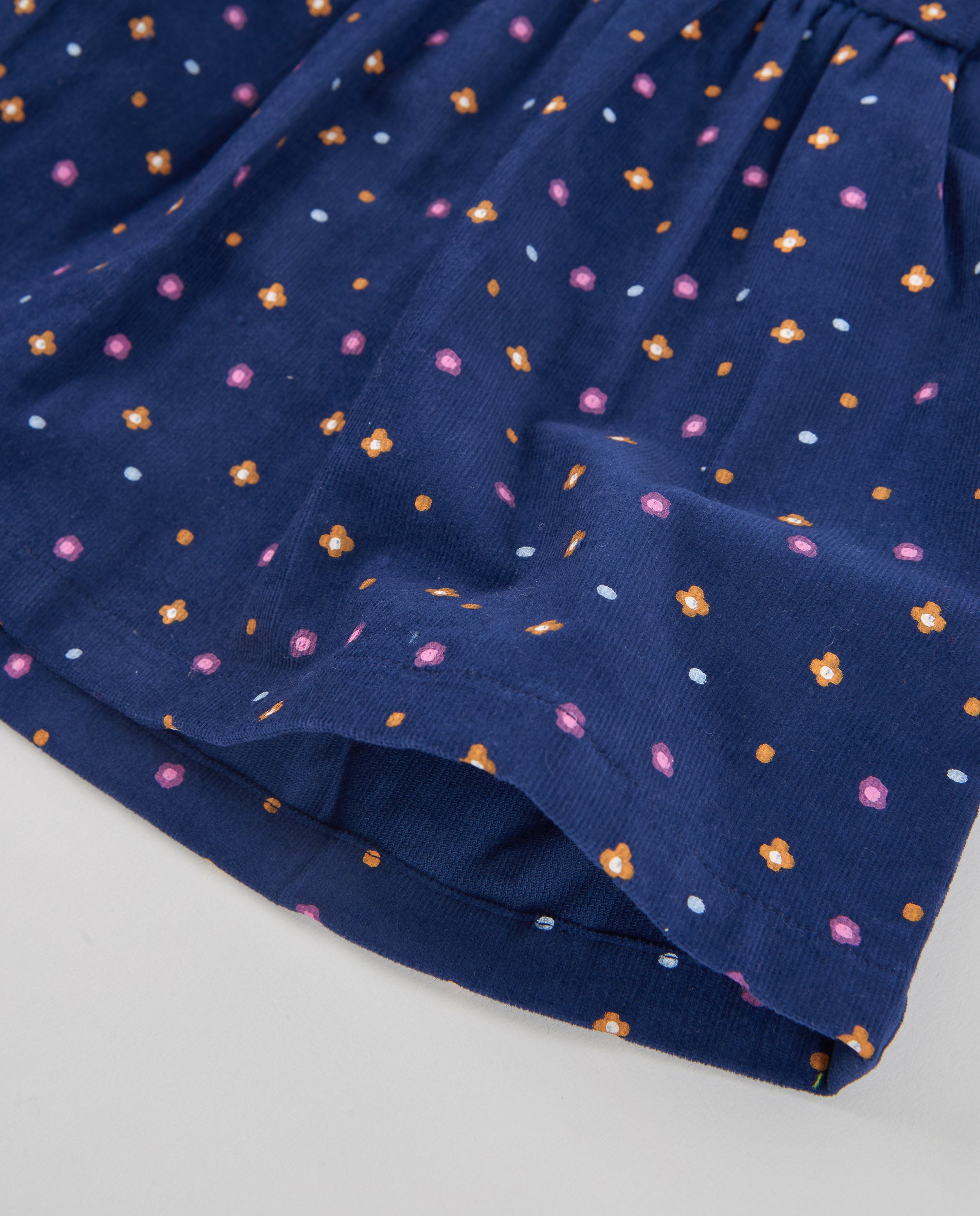 TucTuc Completi vestito neonata blu navy floreale maglia