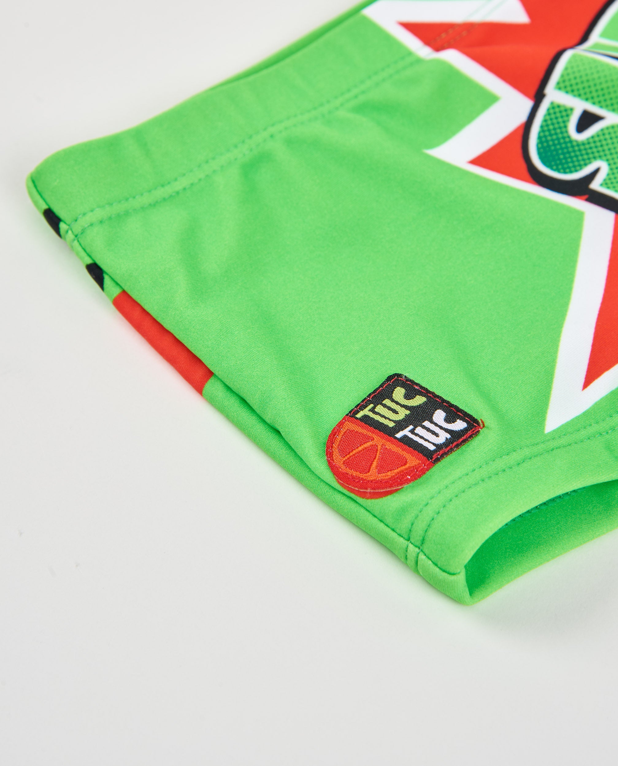 TucTuc Costumi Boxer Bagno Bimbo Verde Fumetto Mare