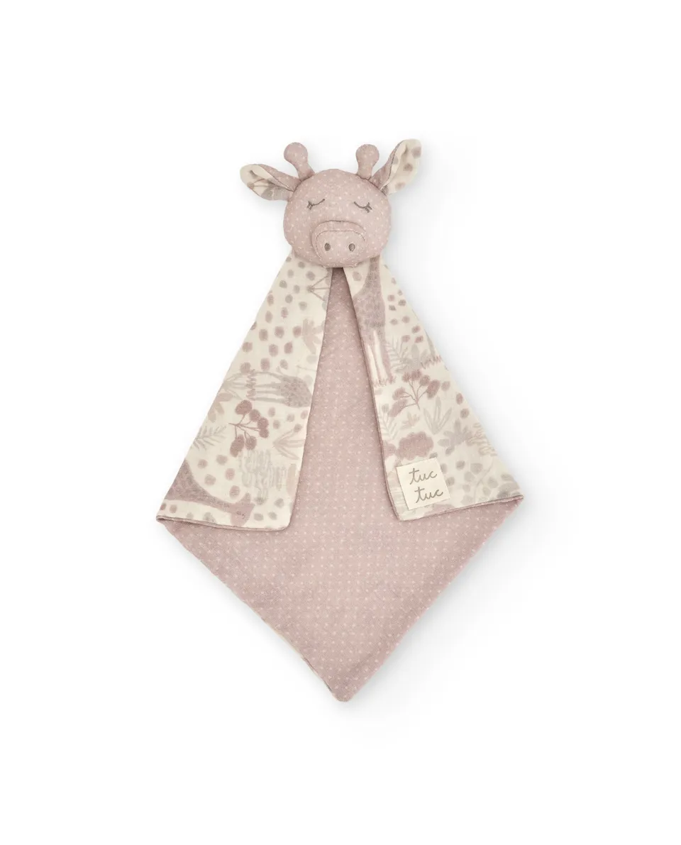 TucTuc Puericultura Dou Dou Giraffa Neonato Beige Cotone