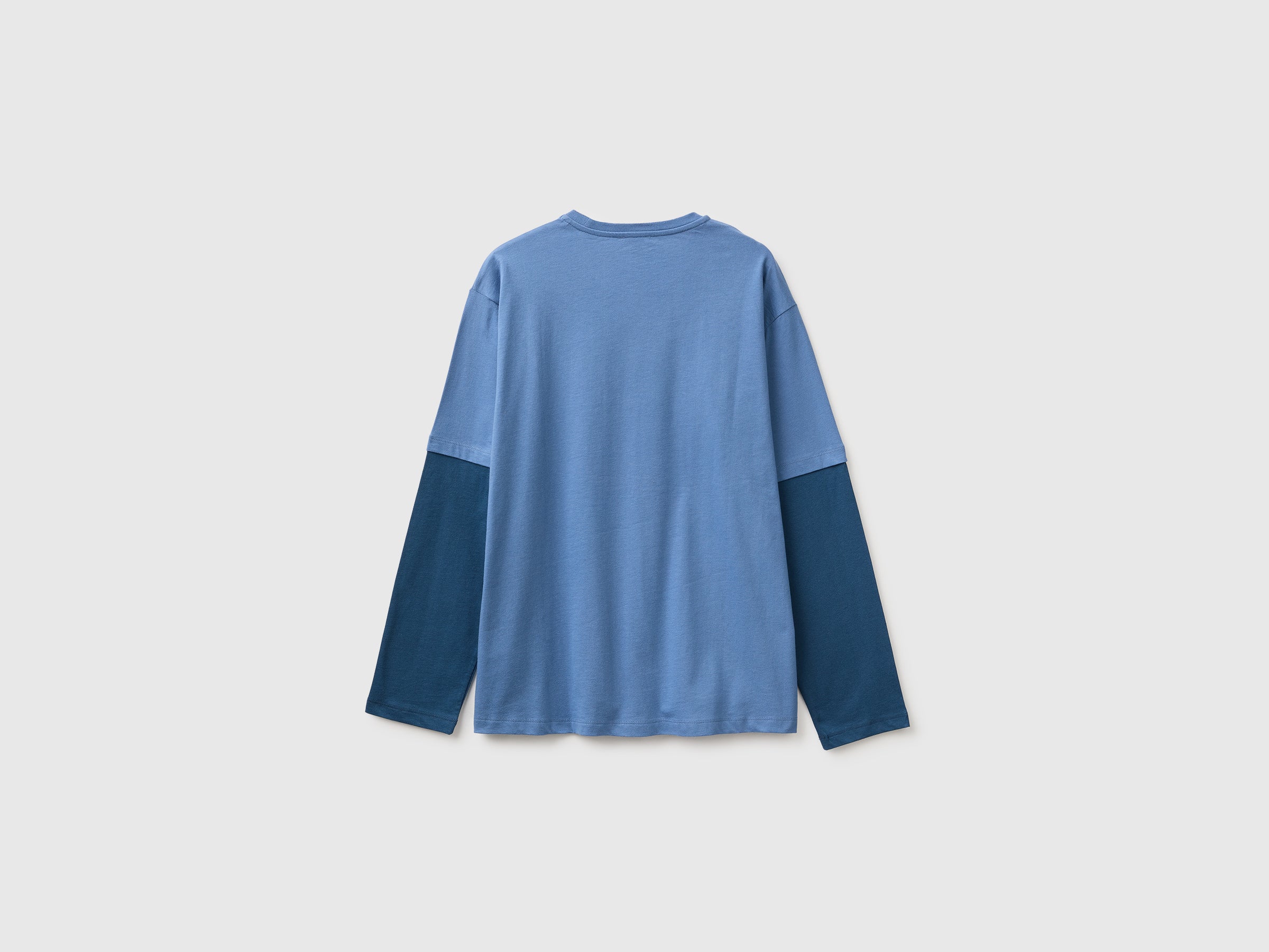 United Colors of Benetton Over-Fit T-Shirt Maglietta Cotone Bio L