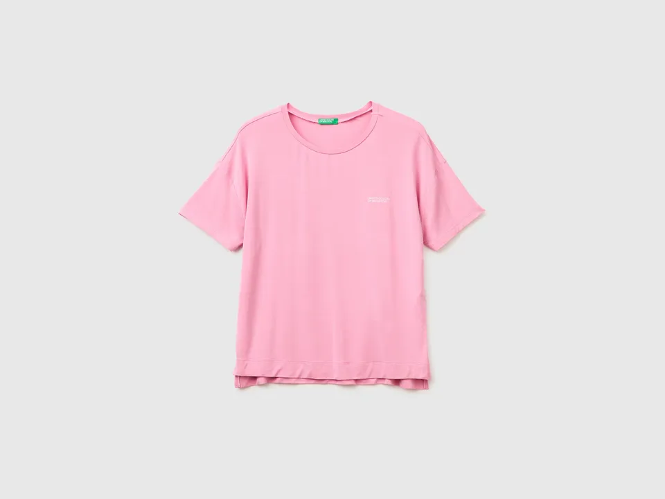 United Colors of Benetton T-Shirt Modale Elasticizzato Maniche Corte