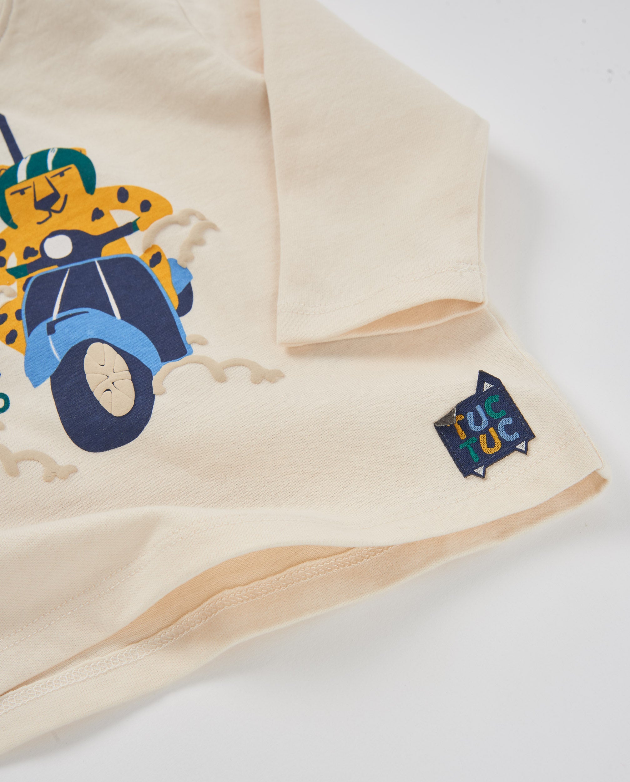 TucTuc Magliette Maglia bimbo crudo maniche lunghe