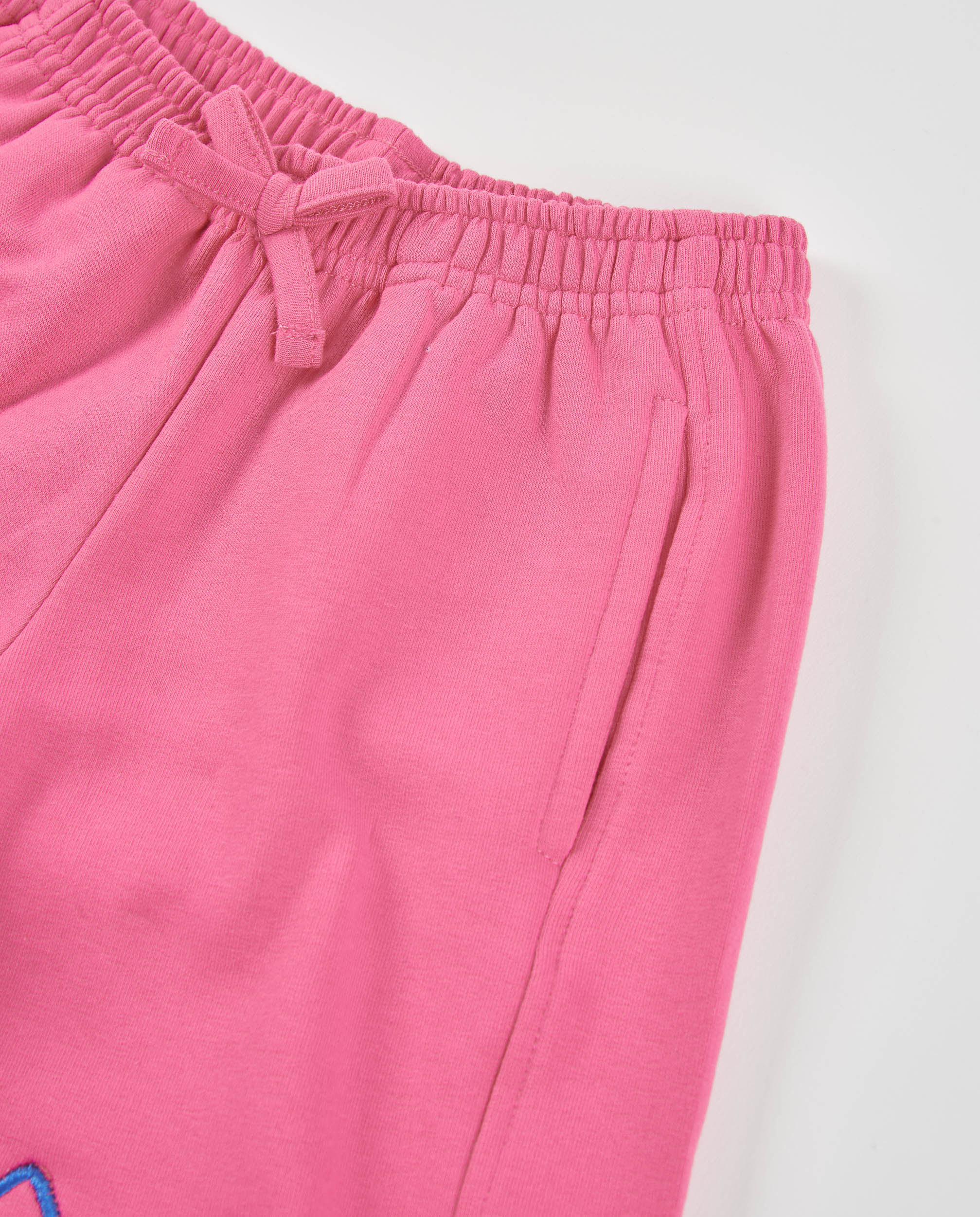 TucTuc Pantaloni felpa bambina rosa ricamo gatto