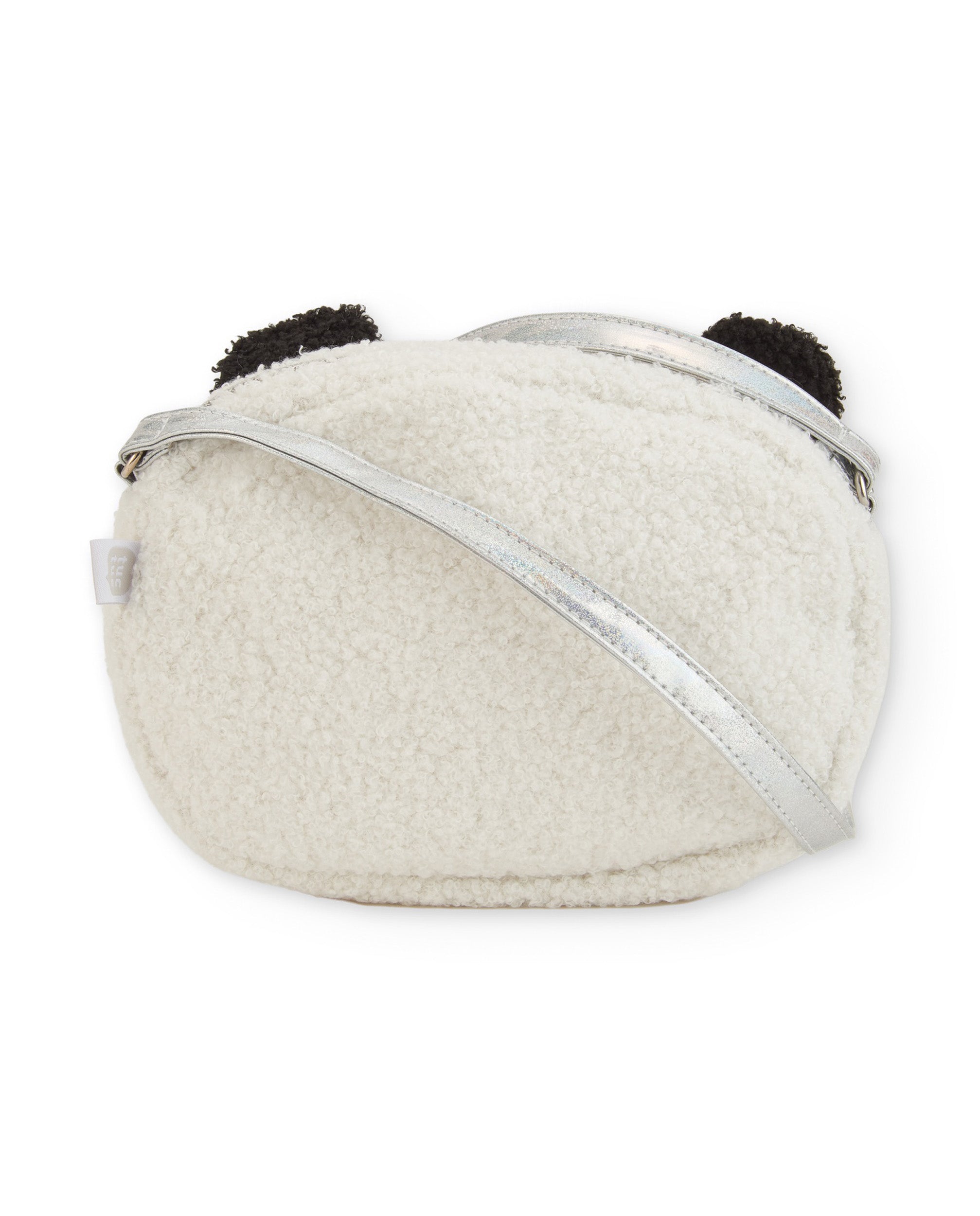 TucTuc Accessori Borsa bambina peluche panda bianca