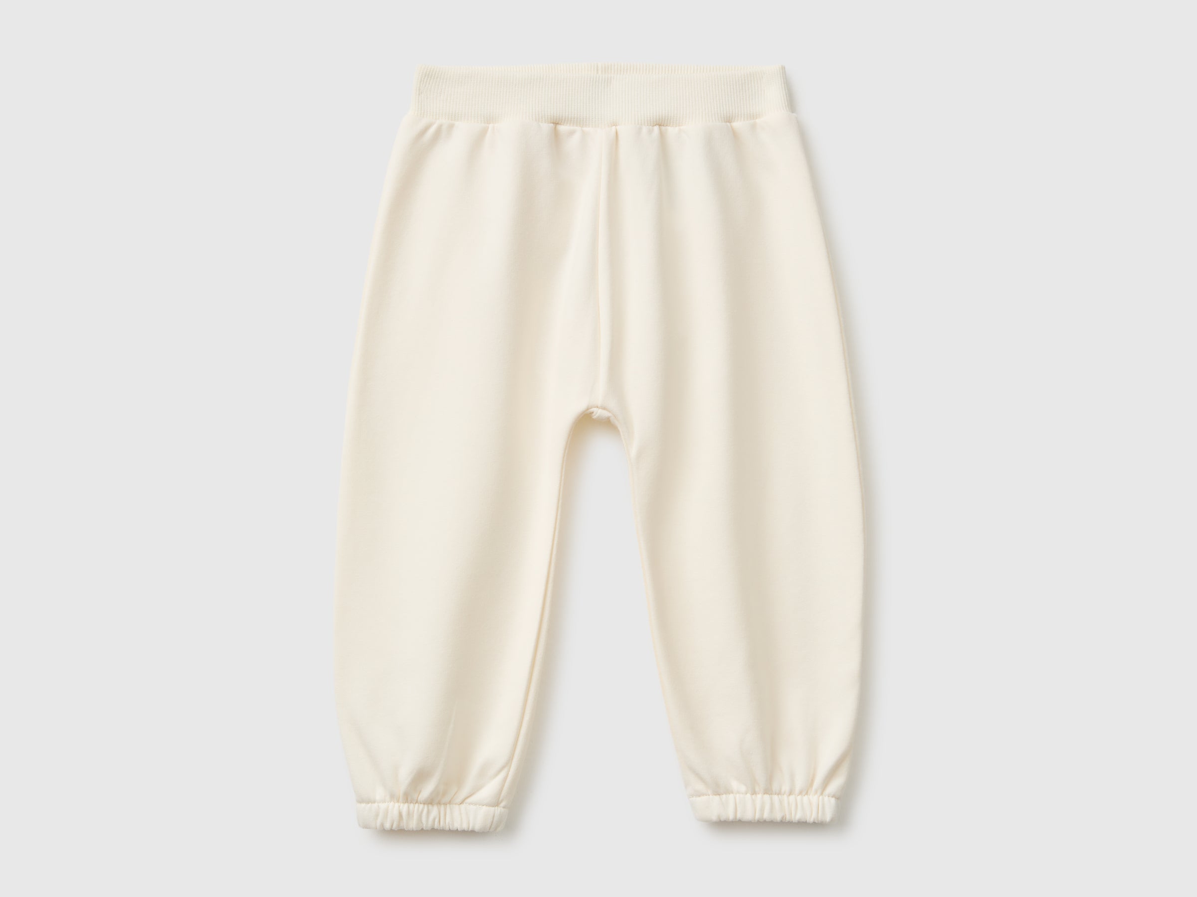 United Colors of Benetton Pantaloni Tuta Taglia 68 Cotone Bio Animale