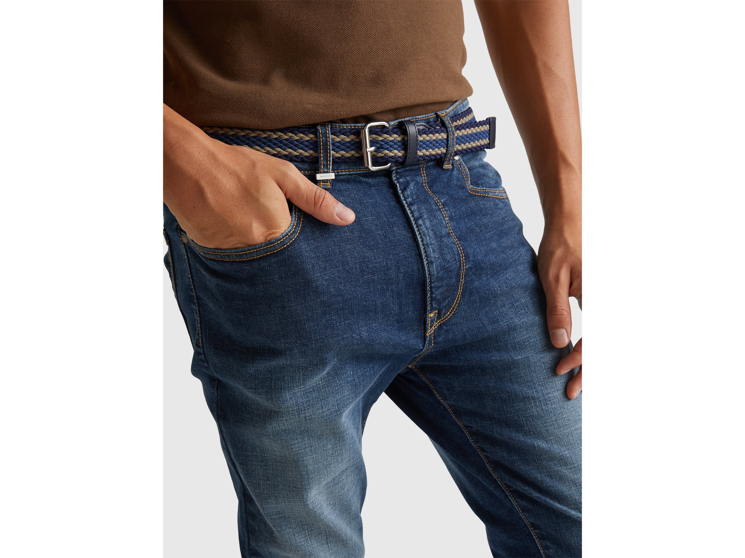 United Colors of Benetton Jeans Skinny Cotone Riciclato Stretch