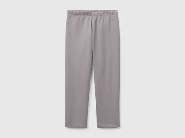 Benetton Warm Fleece Leggings Bimba Cotone Taglia 104