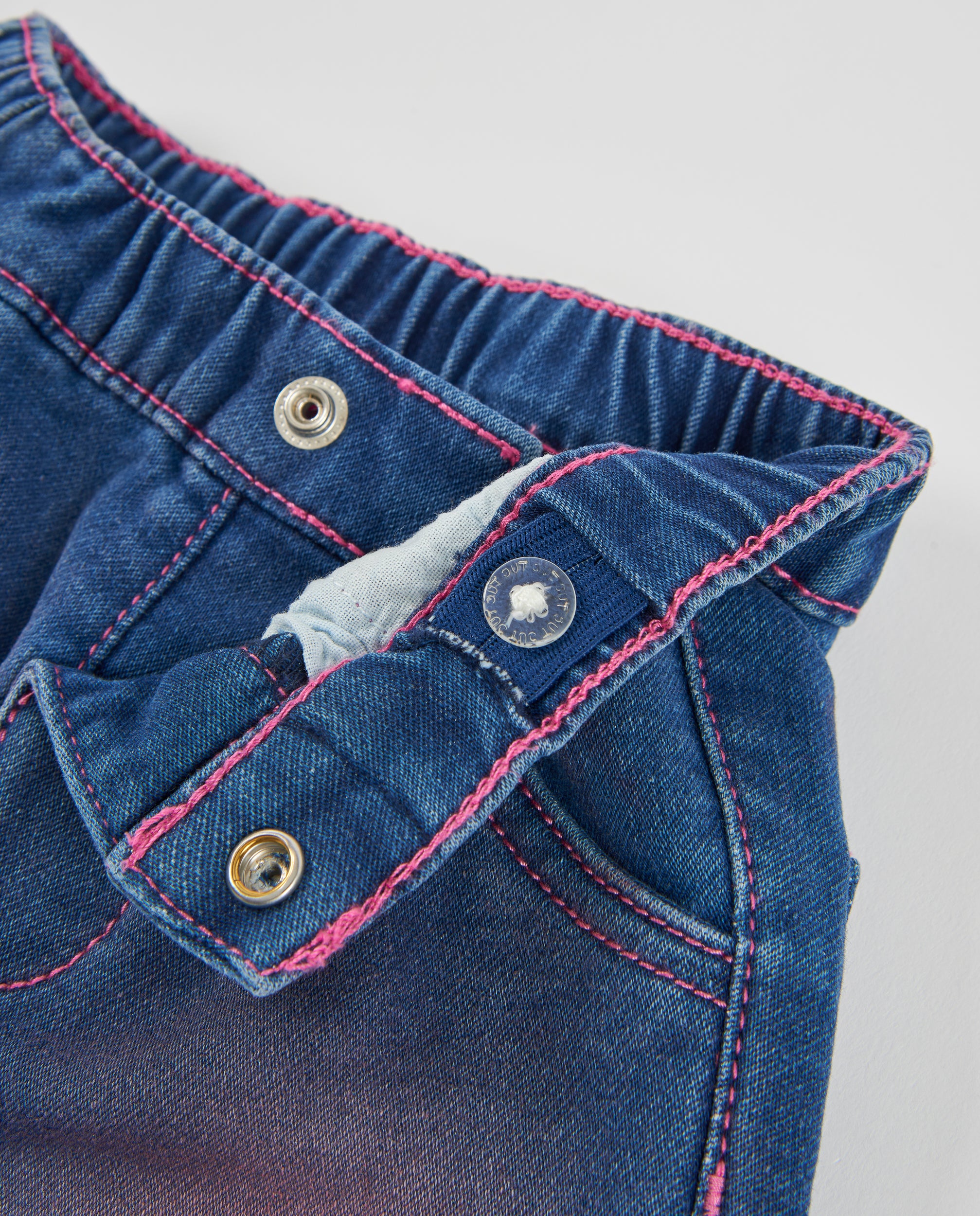 TucTuc Pantaloni Jeans Gamba Dritta Bambina Azul 6M denim