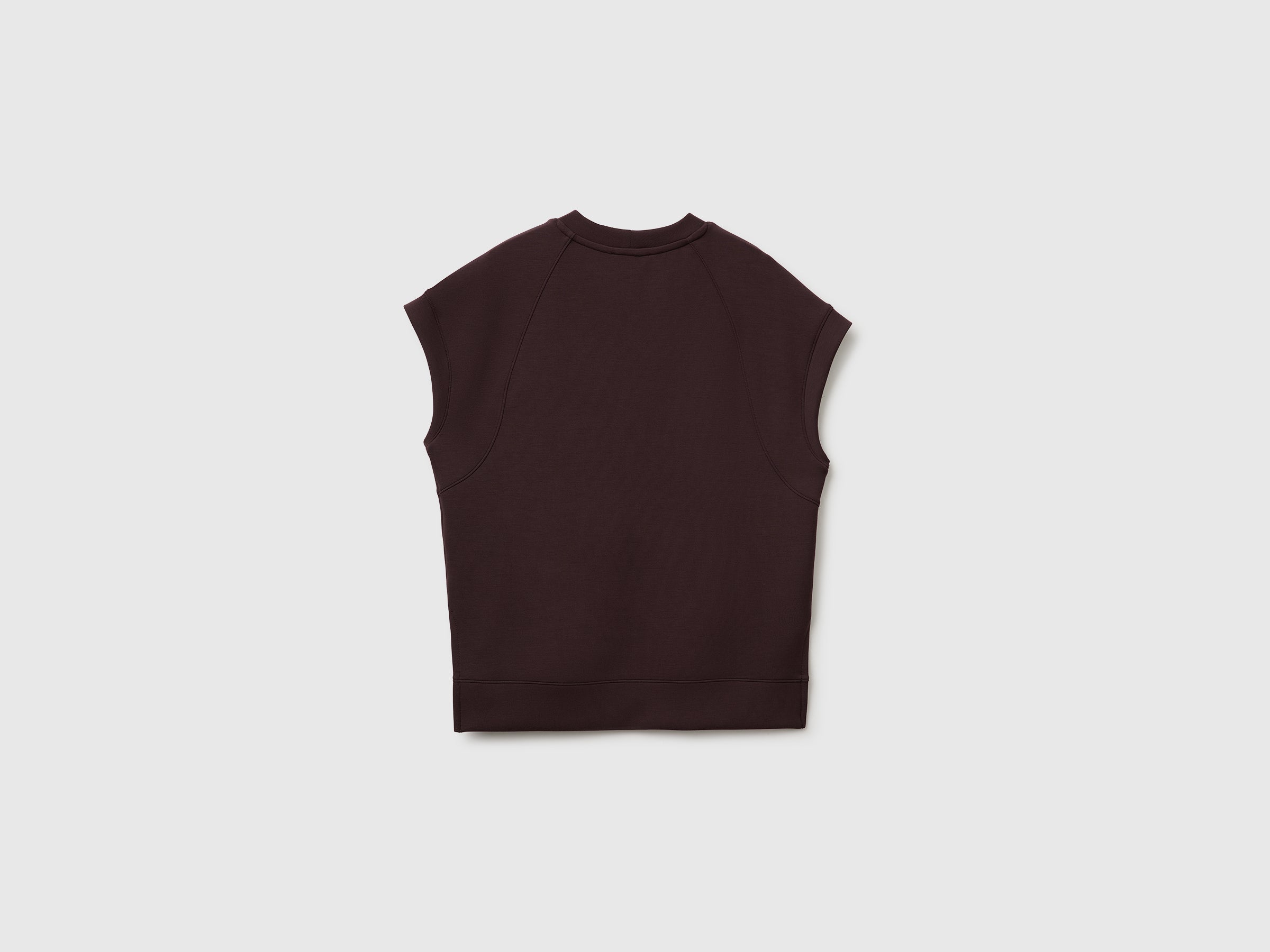 Benetton top modal fluido spacchi laterali taglia M
