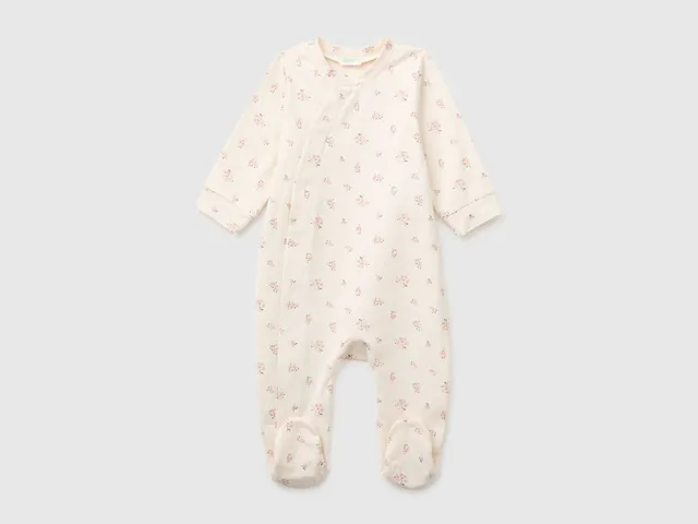 United Colors of Benetton body tutina stampata cotone taglia 50