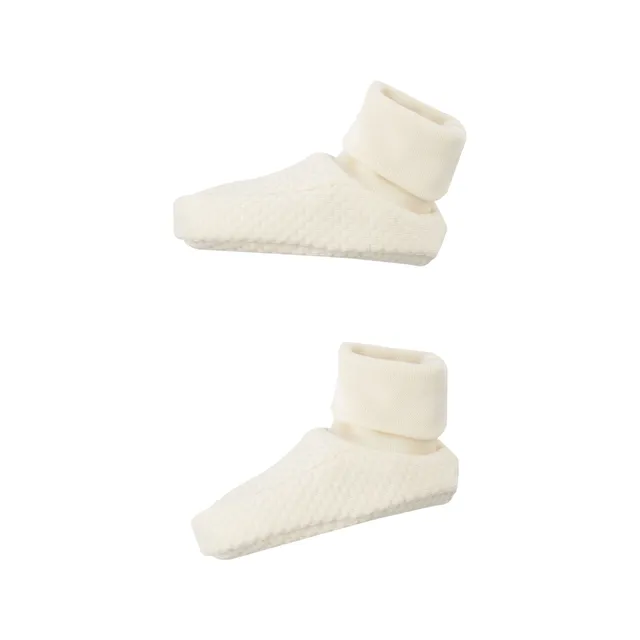 Woolly Organic Booties scarpine neonato cotone organico Noos